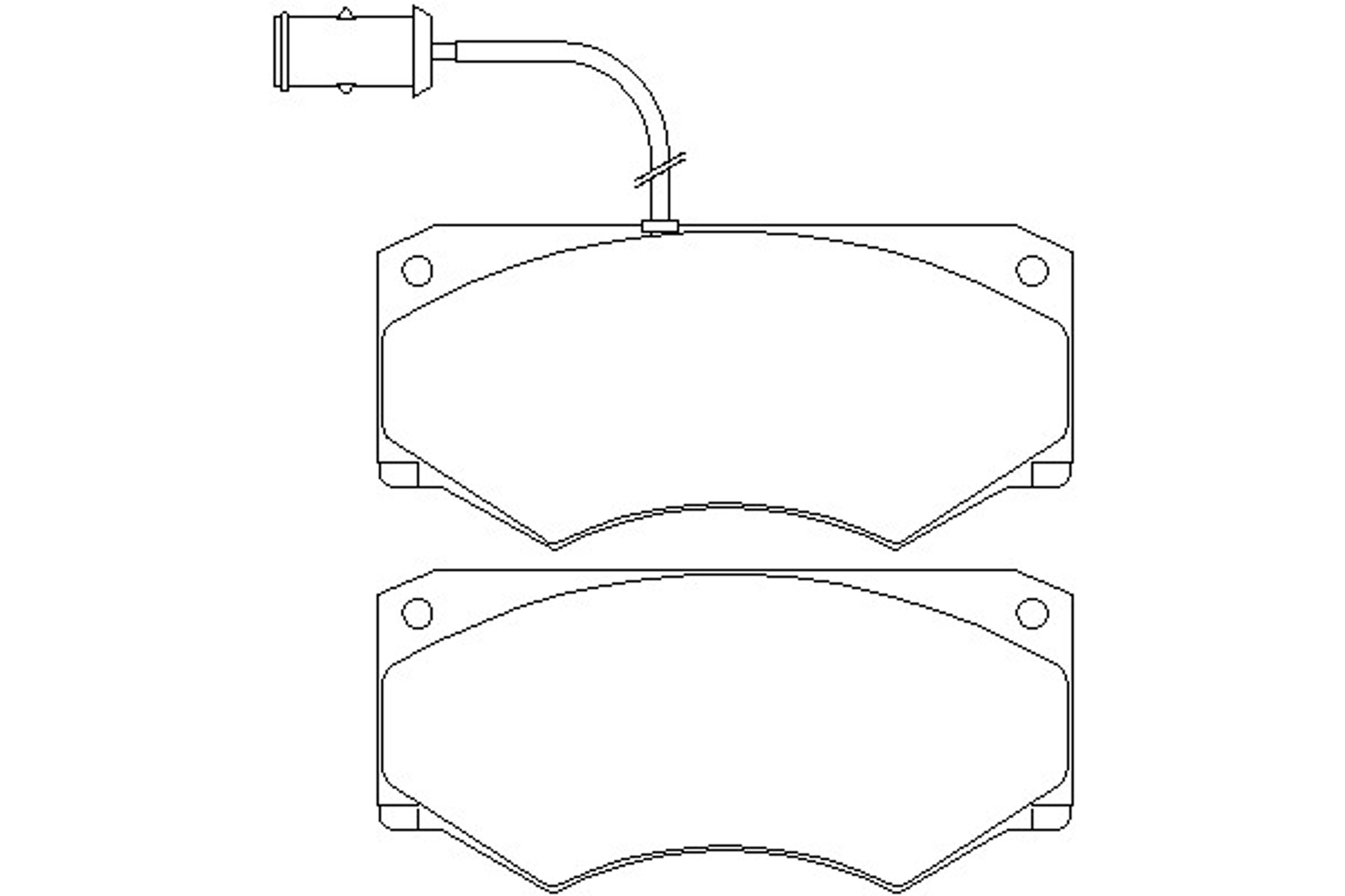Колодки тормозные дисковые MINTEX MDB1367