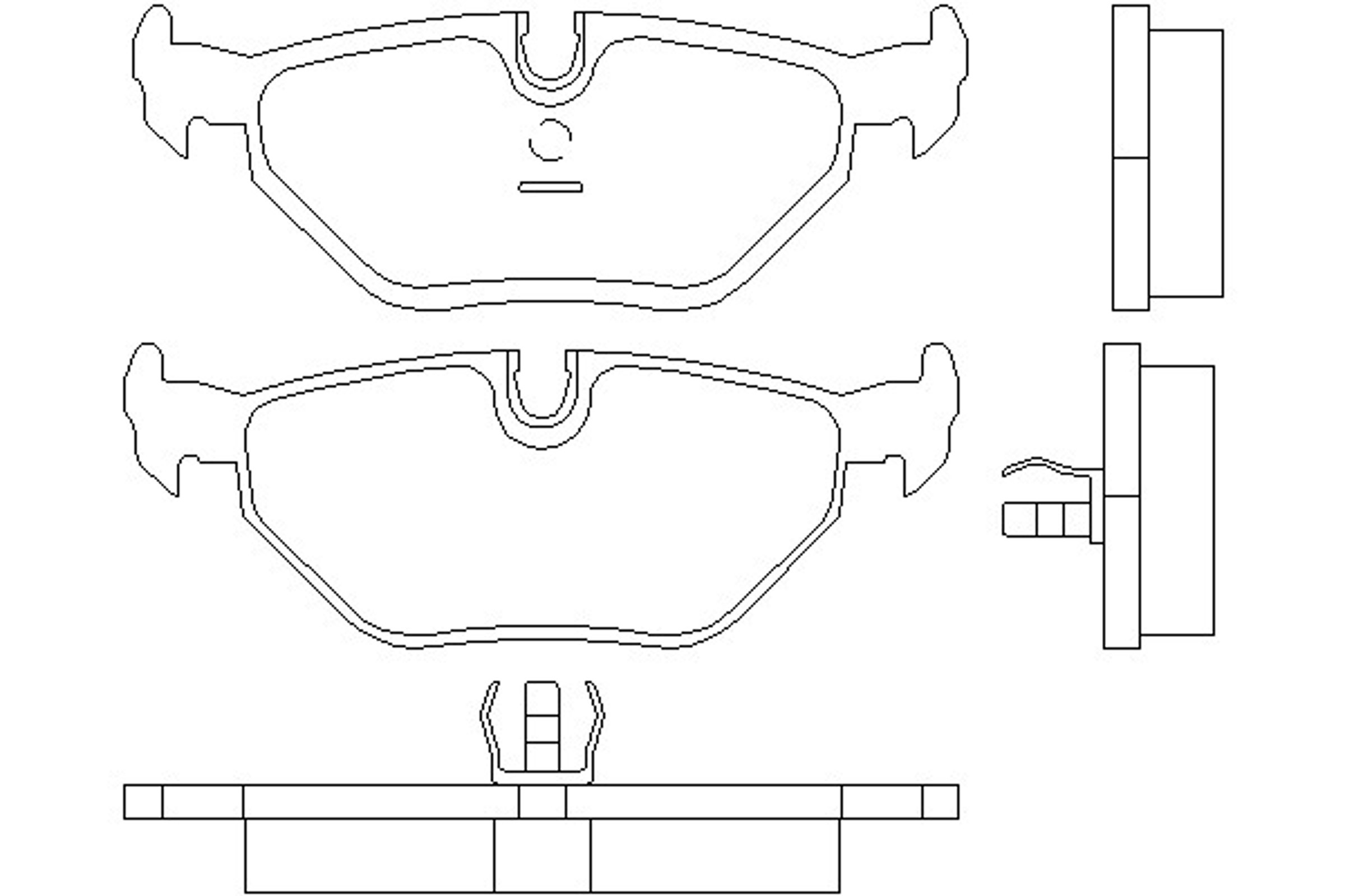 MDB1369 MINTEX Колодки тормозные дисковые