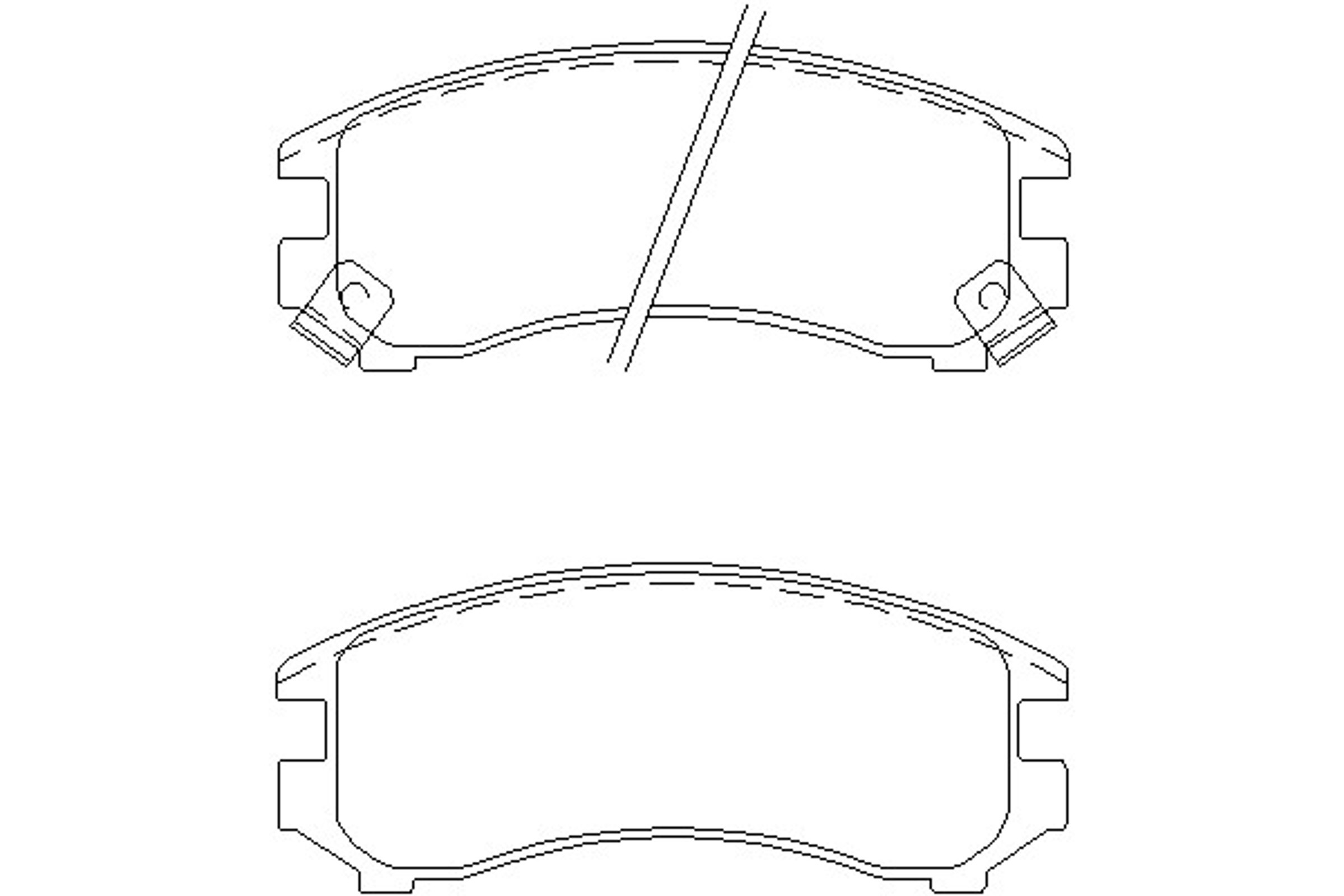 MDB1408 MINTEX Колодки тормозные дисковые