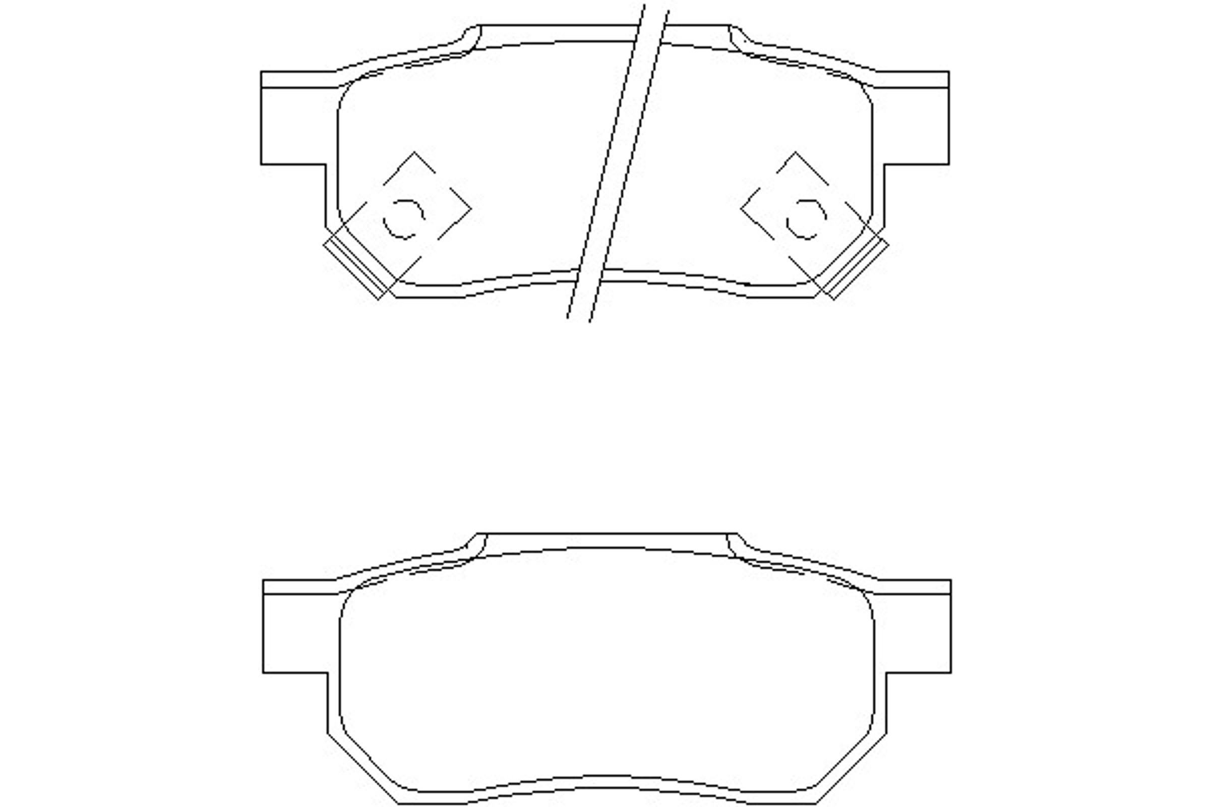 MDB1411 MINTEX Колодки тормозные дисковые