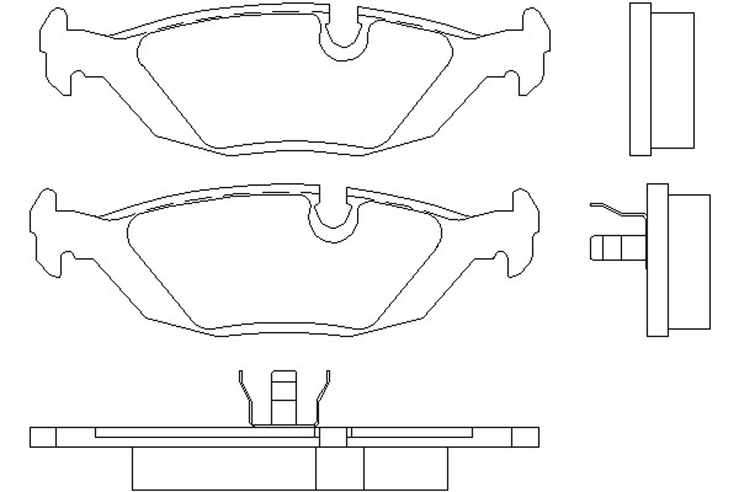 MDB1459 MINTEX Колодки тормозные дисковые