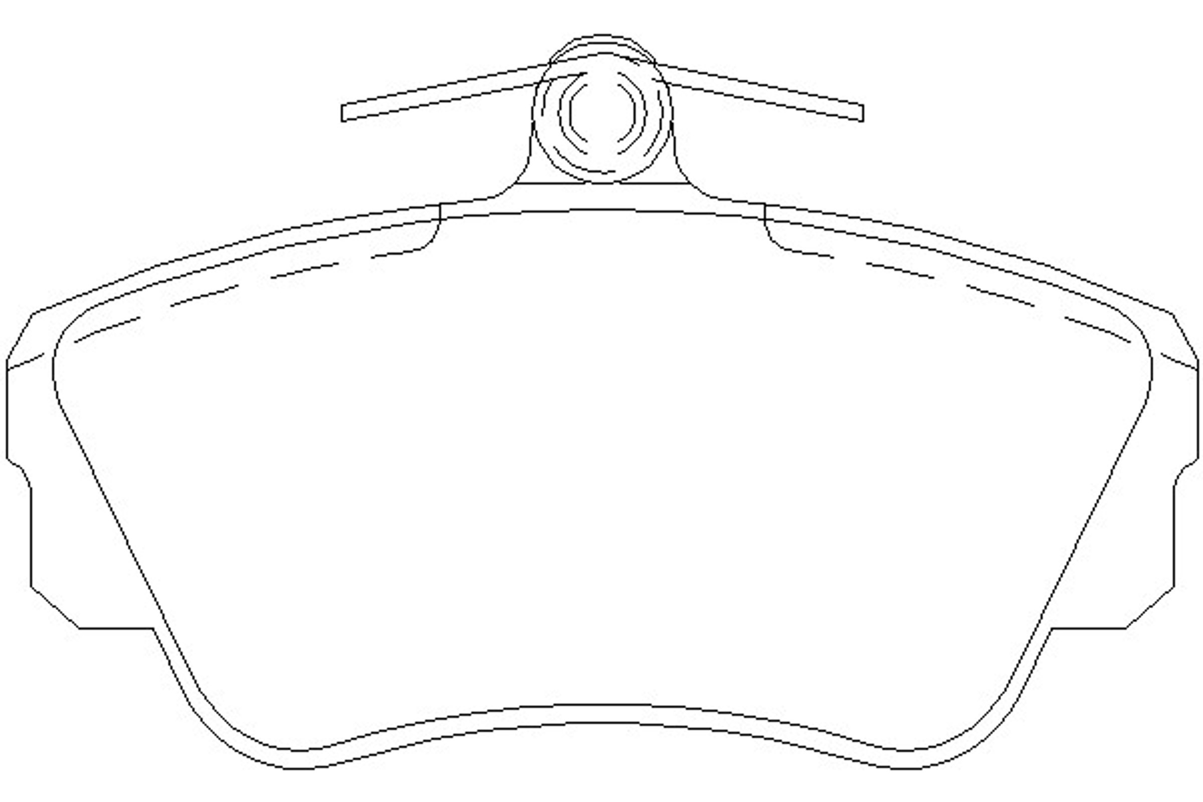 Колодки тормозные дисковые MINTEX MDB1466