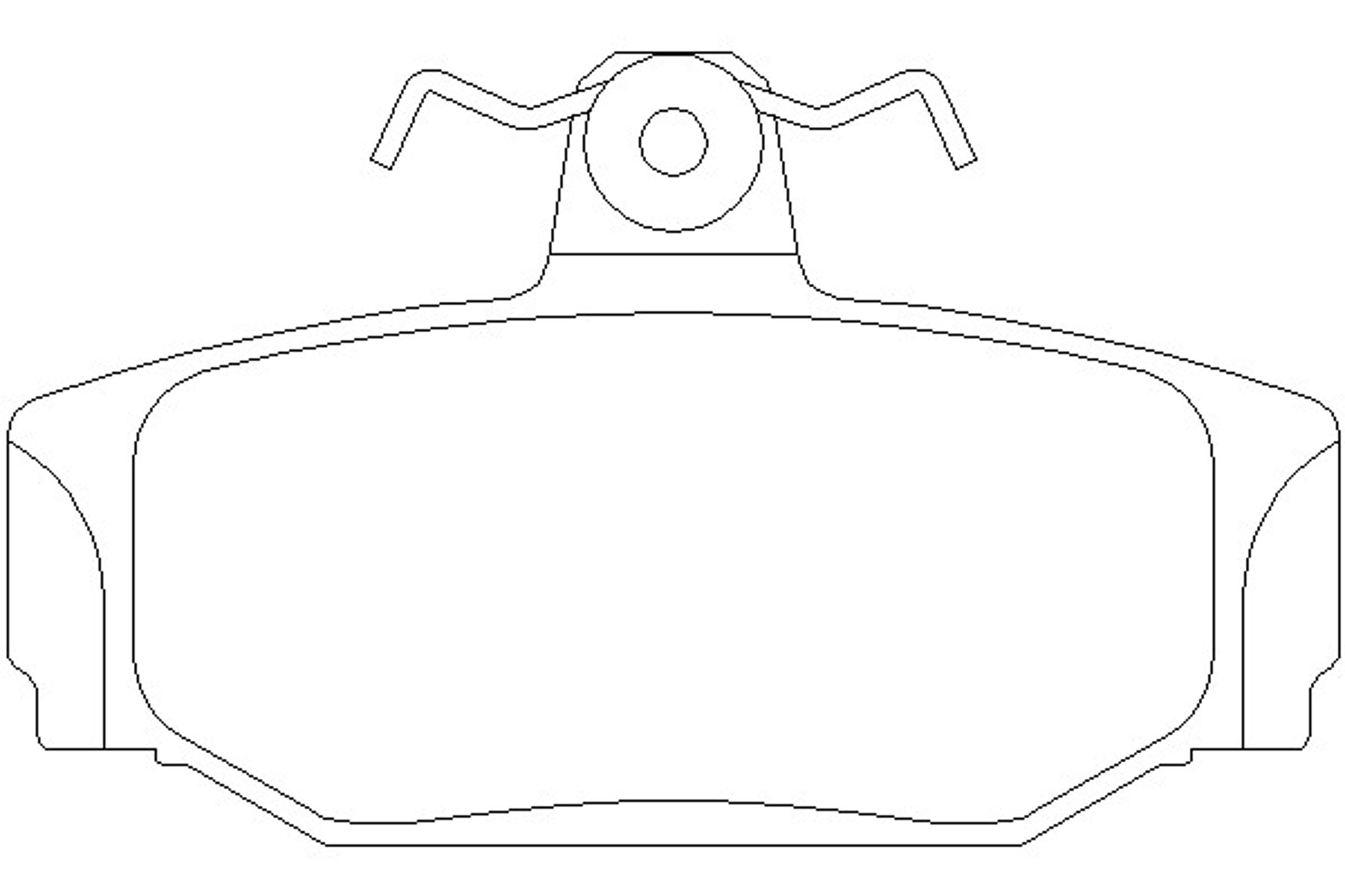 Колодки тормозные дисковые MINTEX MDB1467