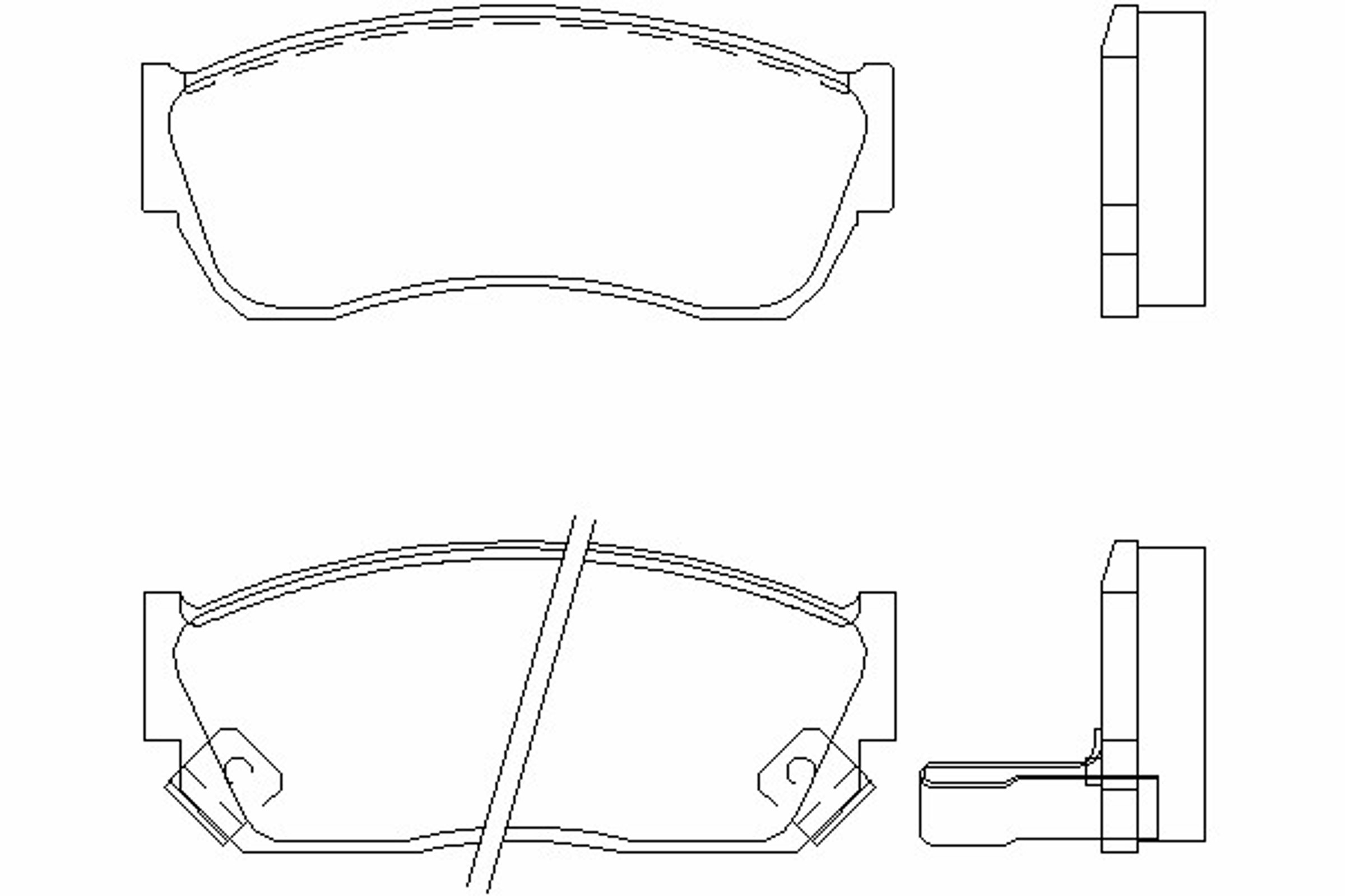 MDB1474 MINTEX Колодки тормозные дисковые