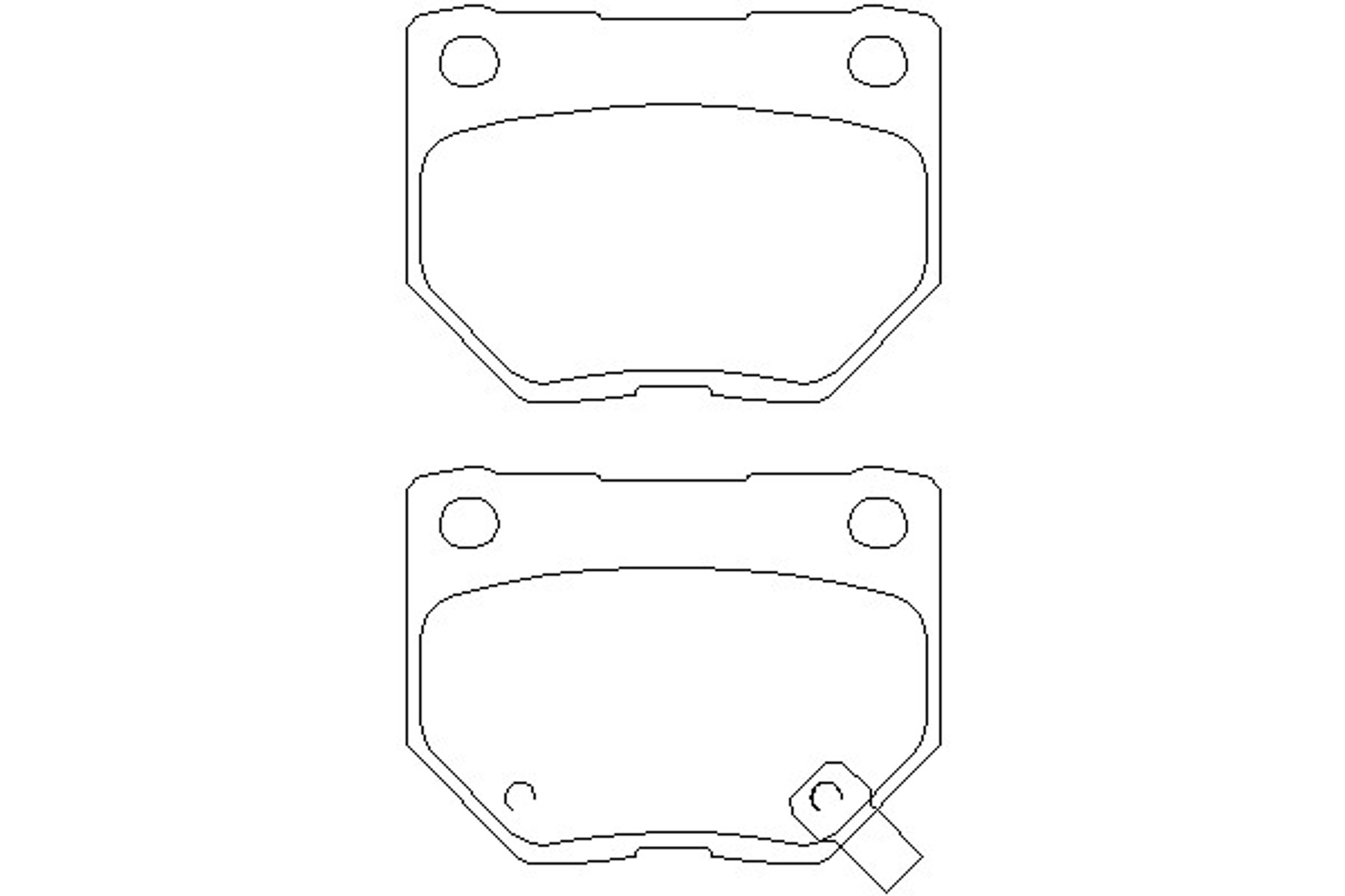 Колодки тормозные дисковые MINTEX MDB1494
