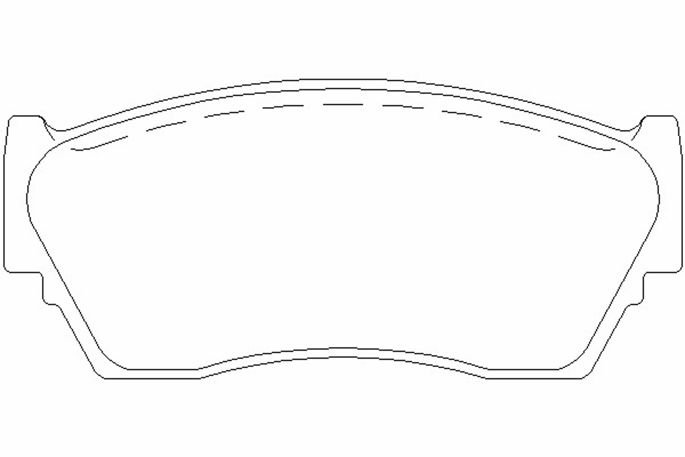 MDB1502 MINTEX Колодки тормозные дисковые