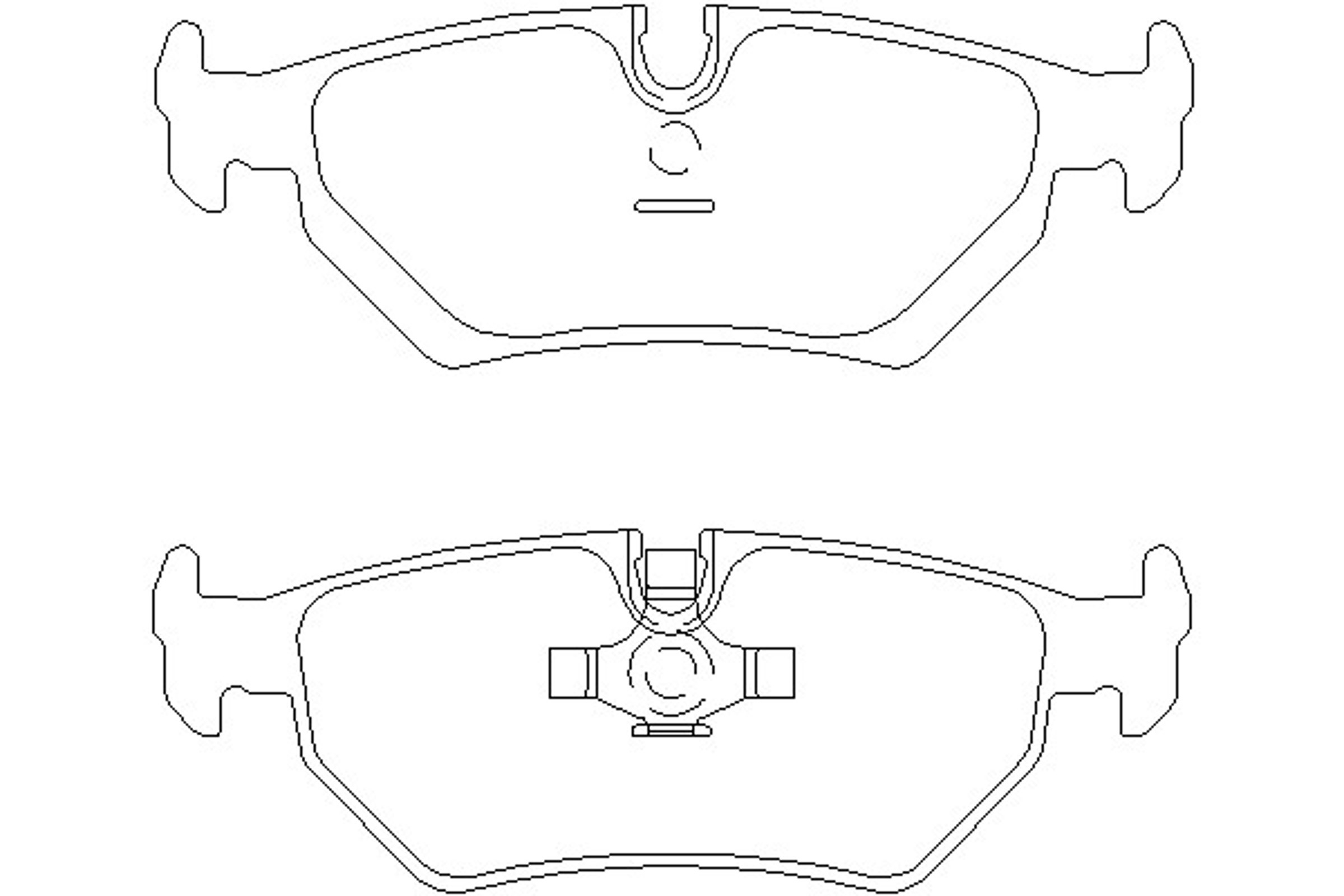 MDB1506 MINTEX Колодки тормозные дисковые