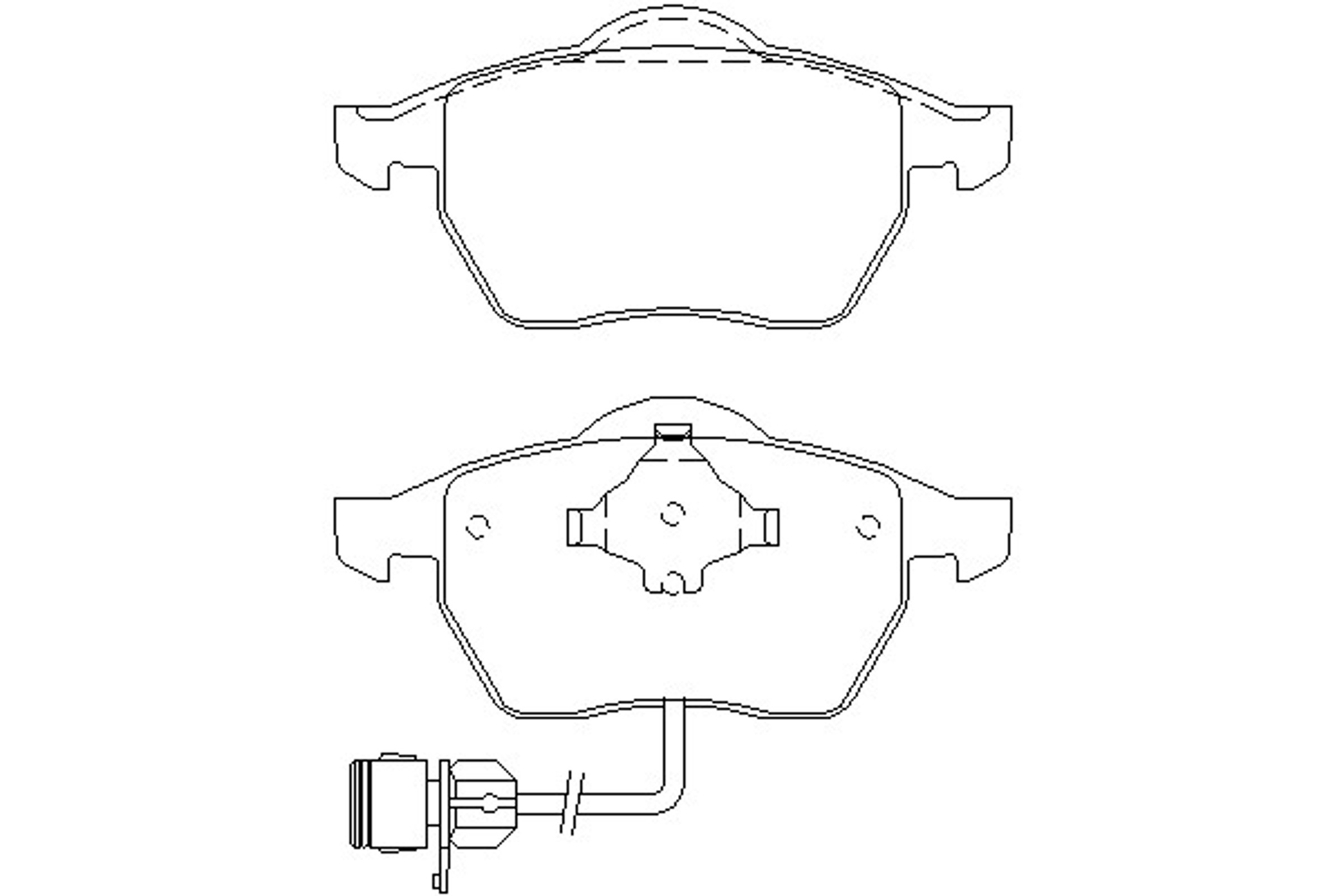 MDB1531 MINTEX Колодки тормозные дисковые