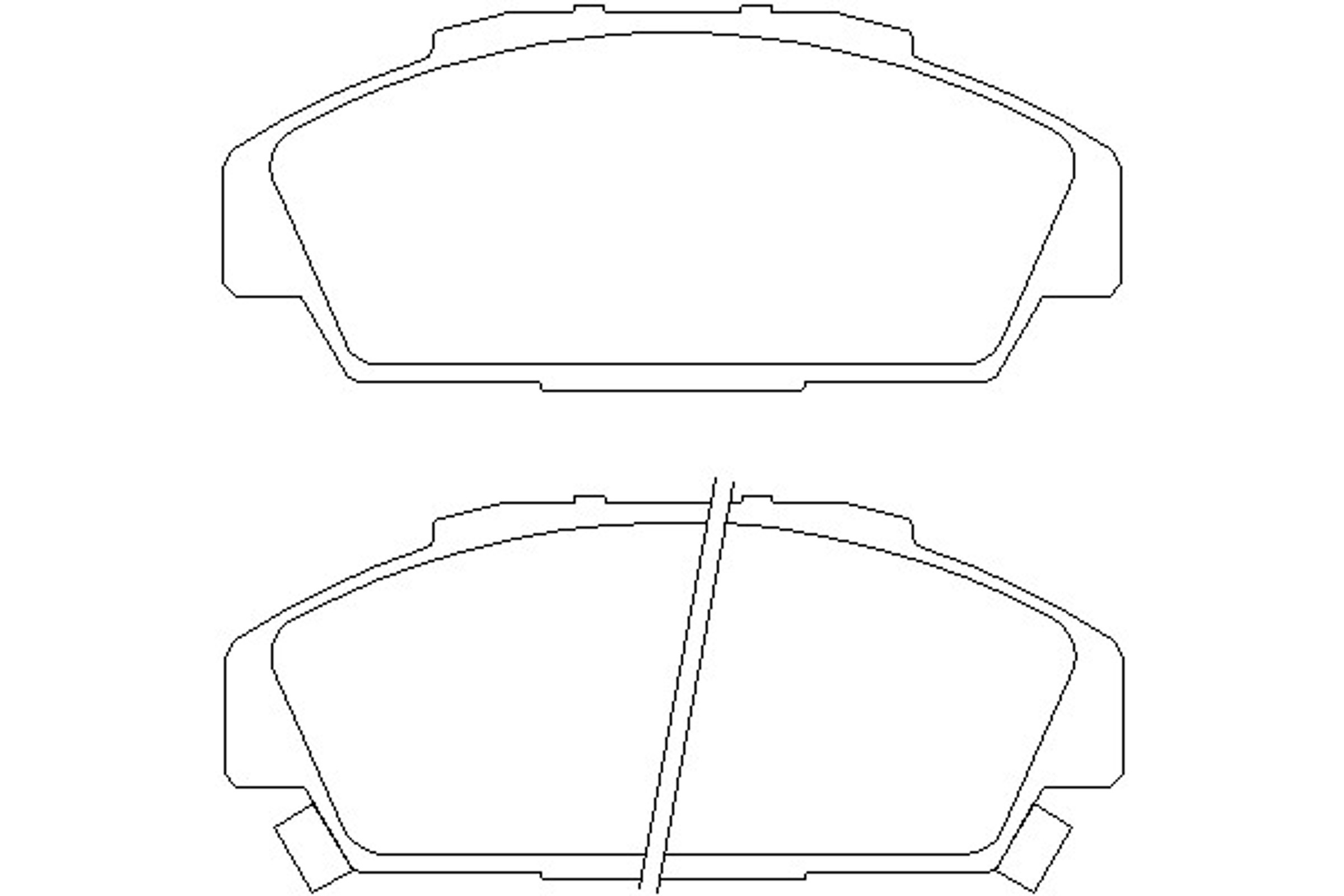 Колодки тормозные дисковые MINTEX MDB1534