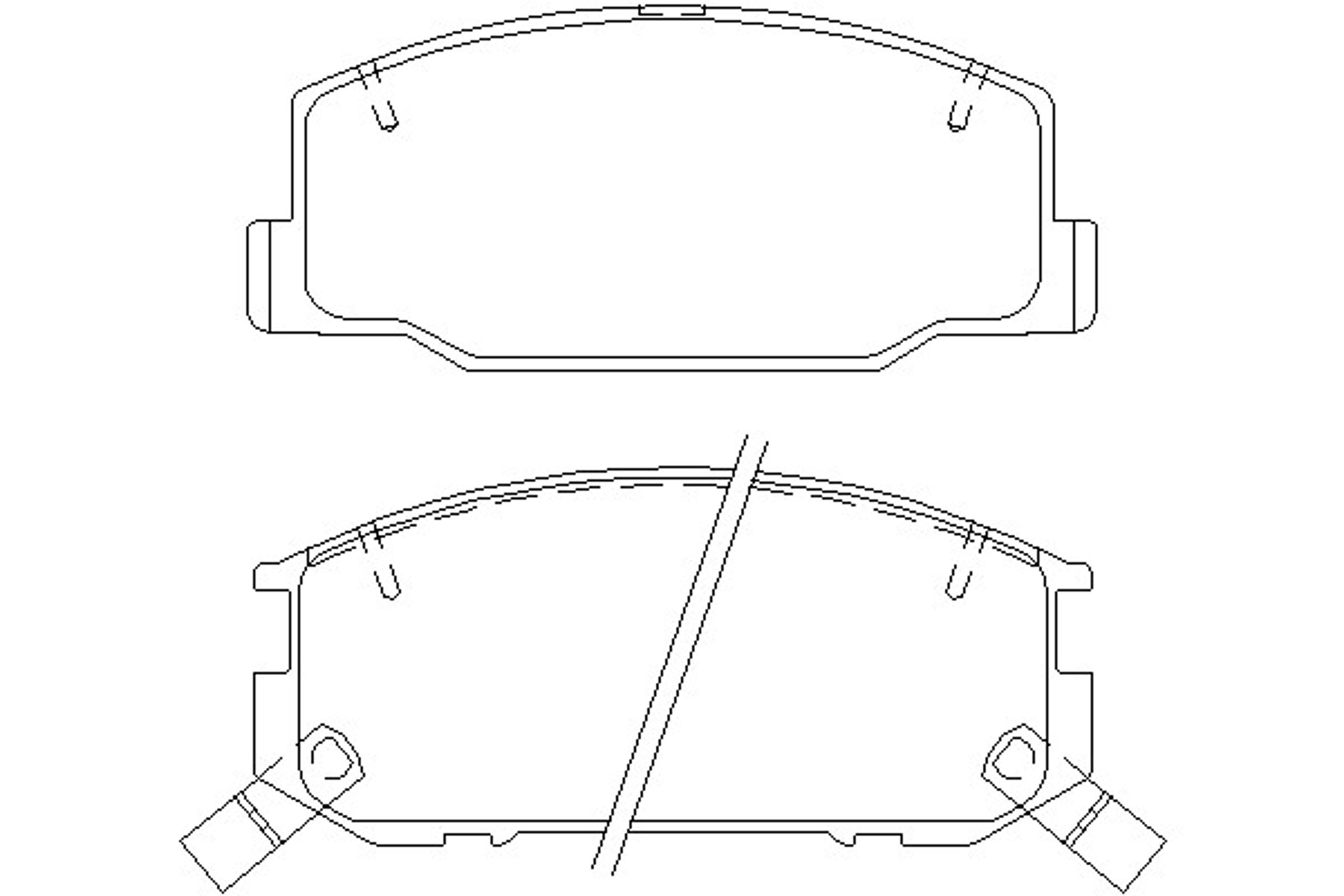 Колодки тормозные дисковые MINTEX MDB1546