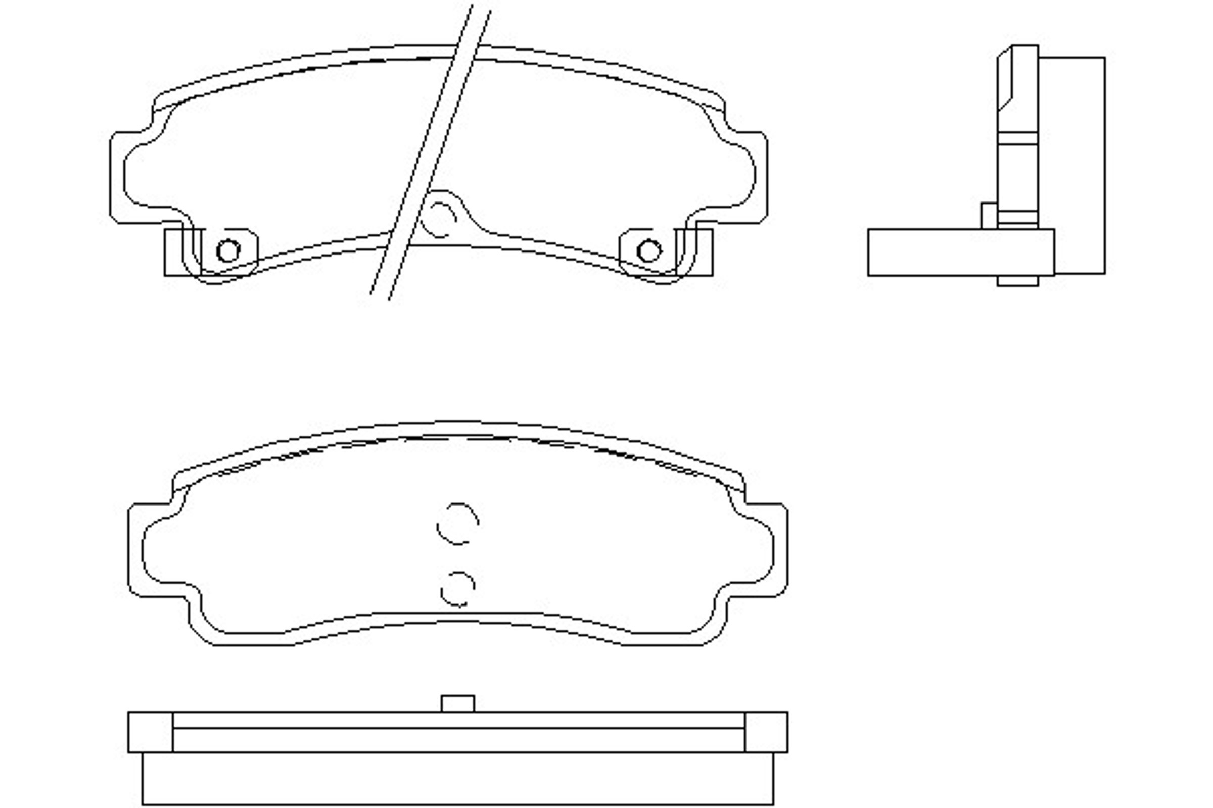 Колодки тормозные дисковые MINTEX MDB1548