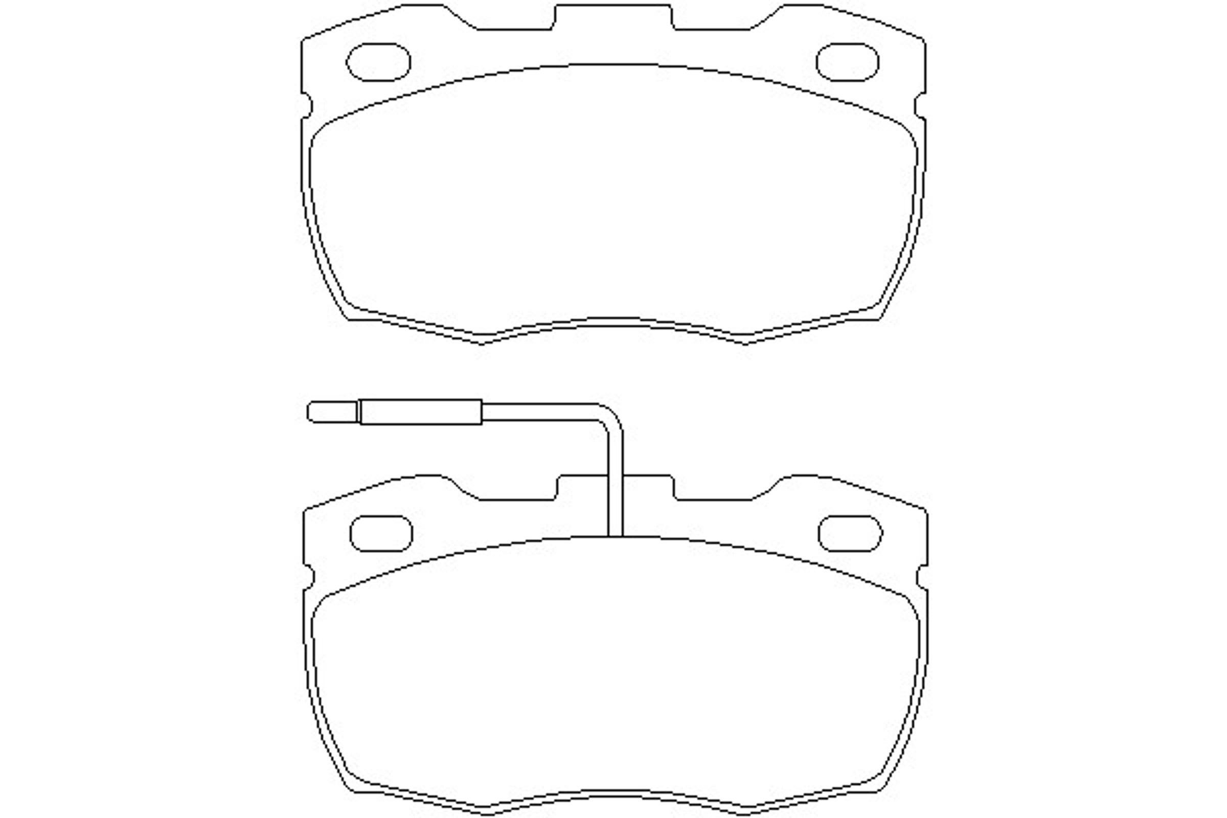 MDB1555 MINTEX Колодки тормозные дисковые