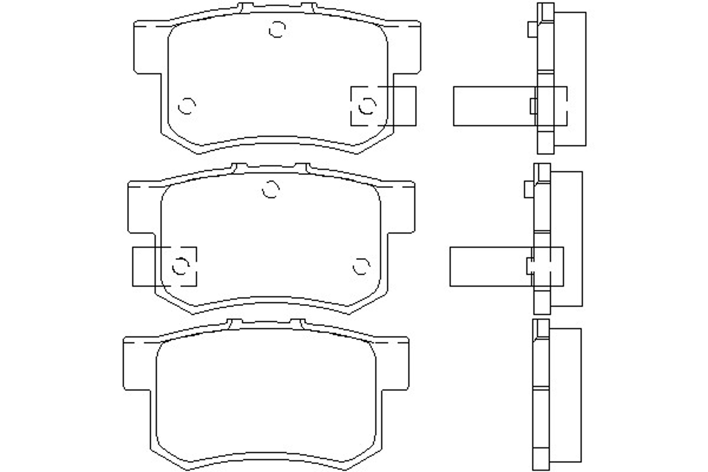 Колодки тормозные дисковые MINTEX MDB1564