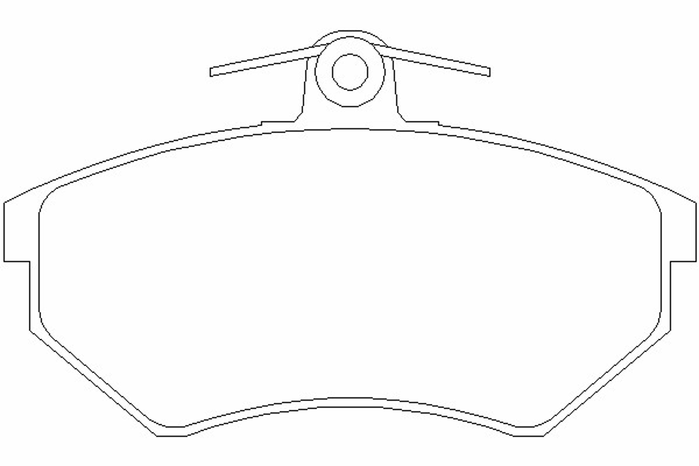 MDB1570 MINTEX Колодки тормозные дисковые