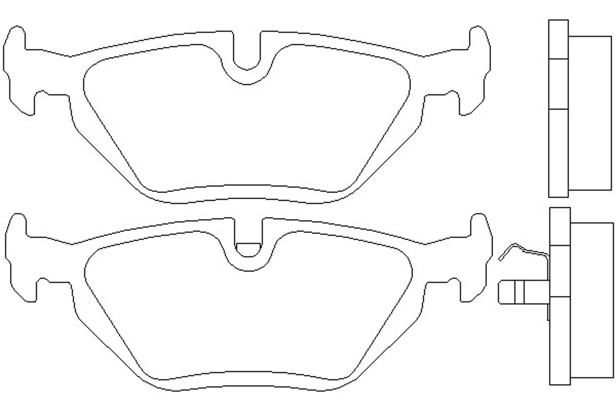 MDB1572 MINTEX Колодки тормозные дисковые