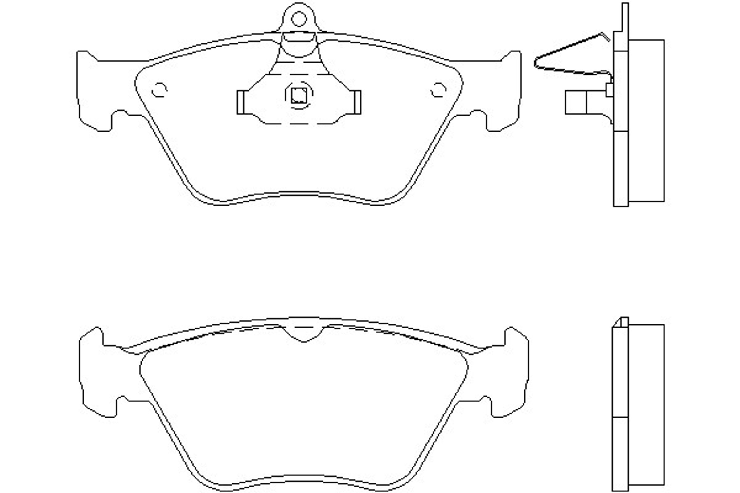 Колодки тормозные дисковые MINTEX MDB1683