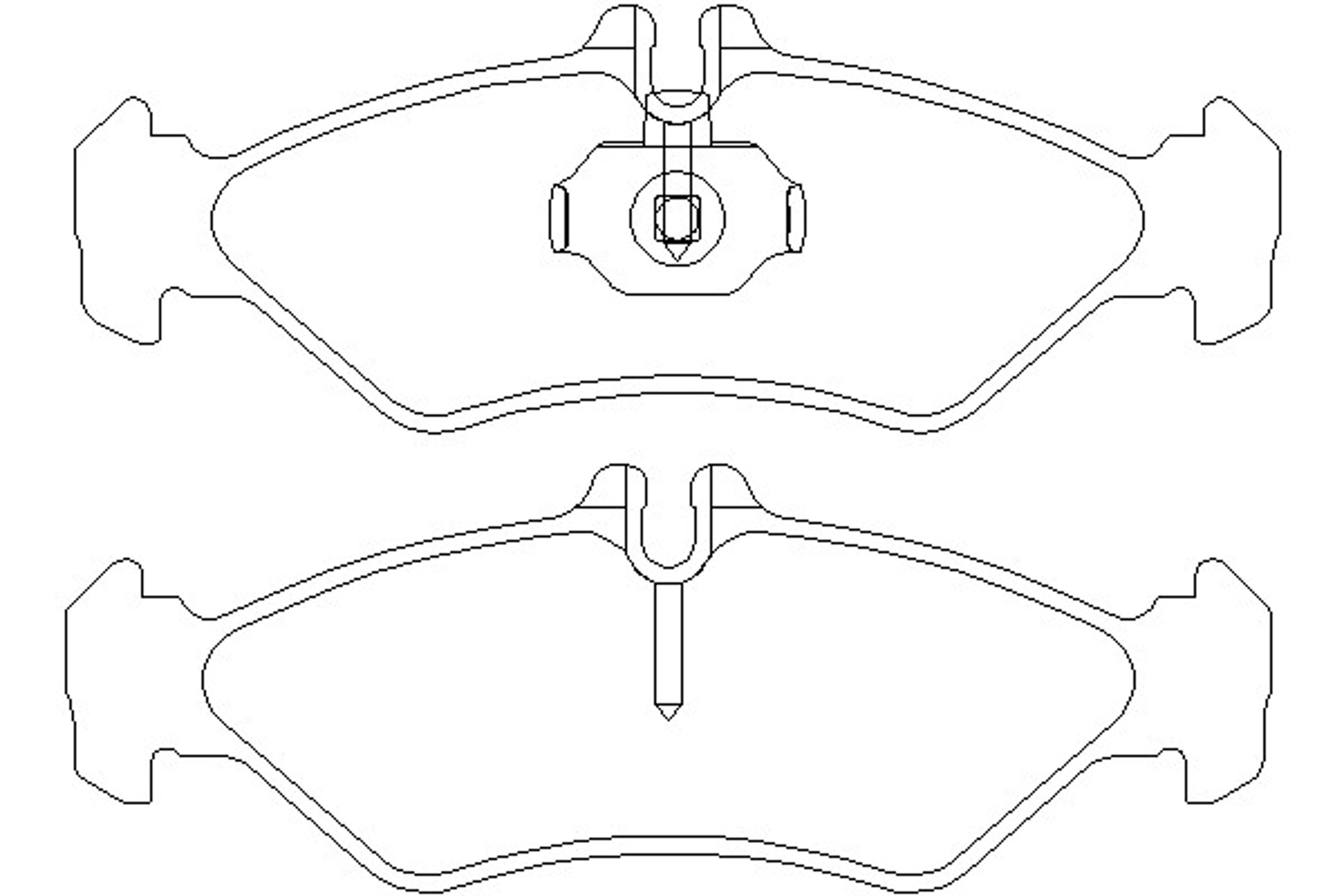 MDB1737 MINTEX Колодки тормозные дисковые