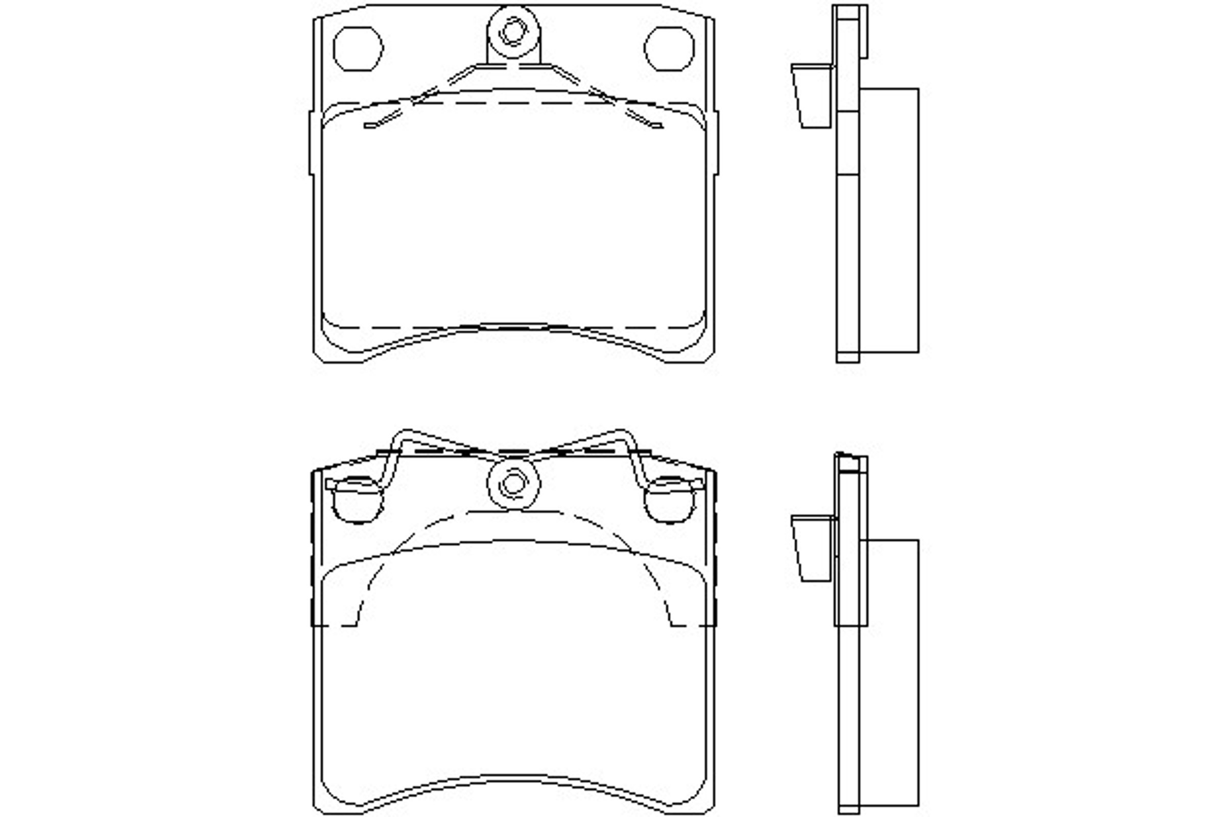 Колодки тормозные дисковые MINTEX MDB1822