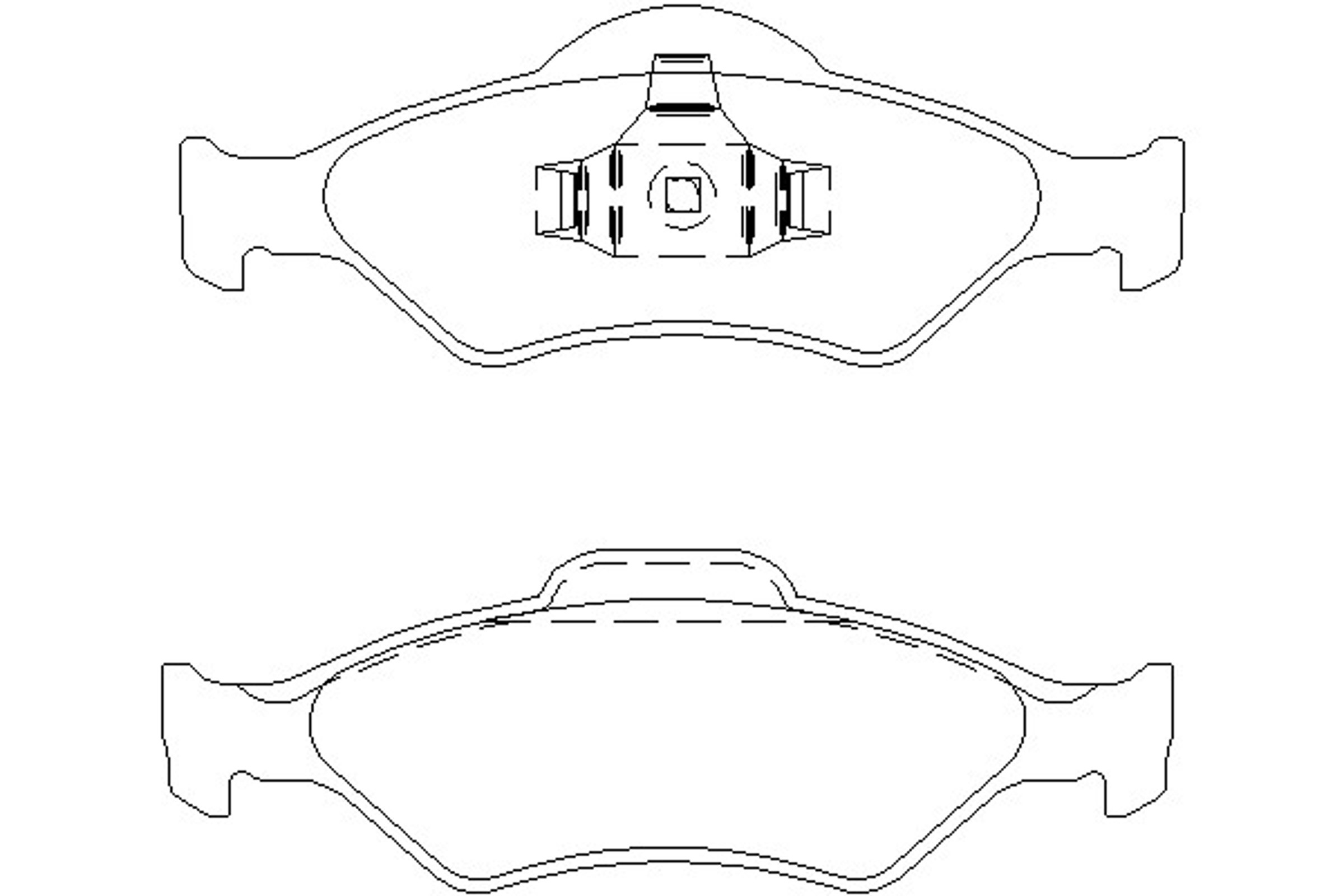 MDB2060 MINTEX Колодки тормозные дисковые