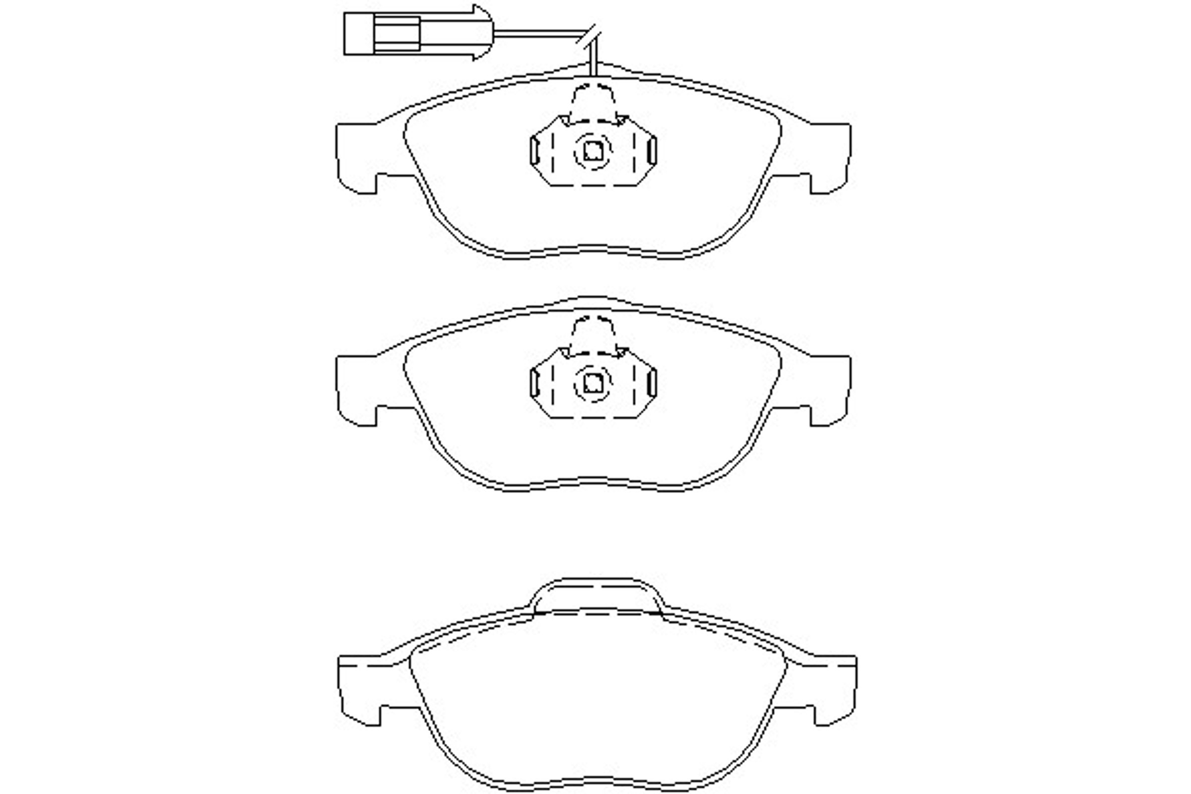 Колодки тормозные дисковые MINTEX MDB2132