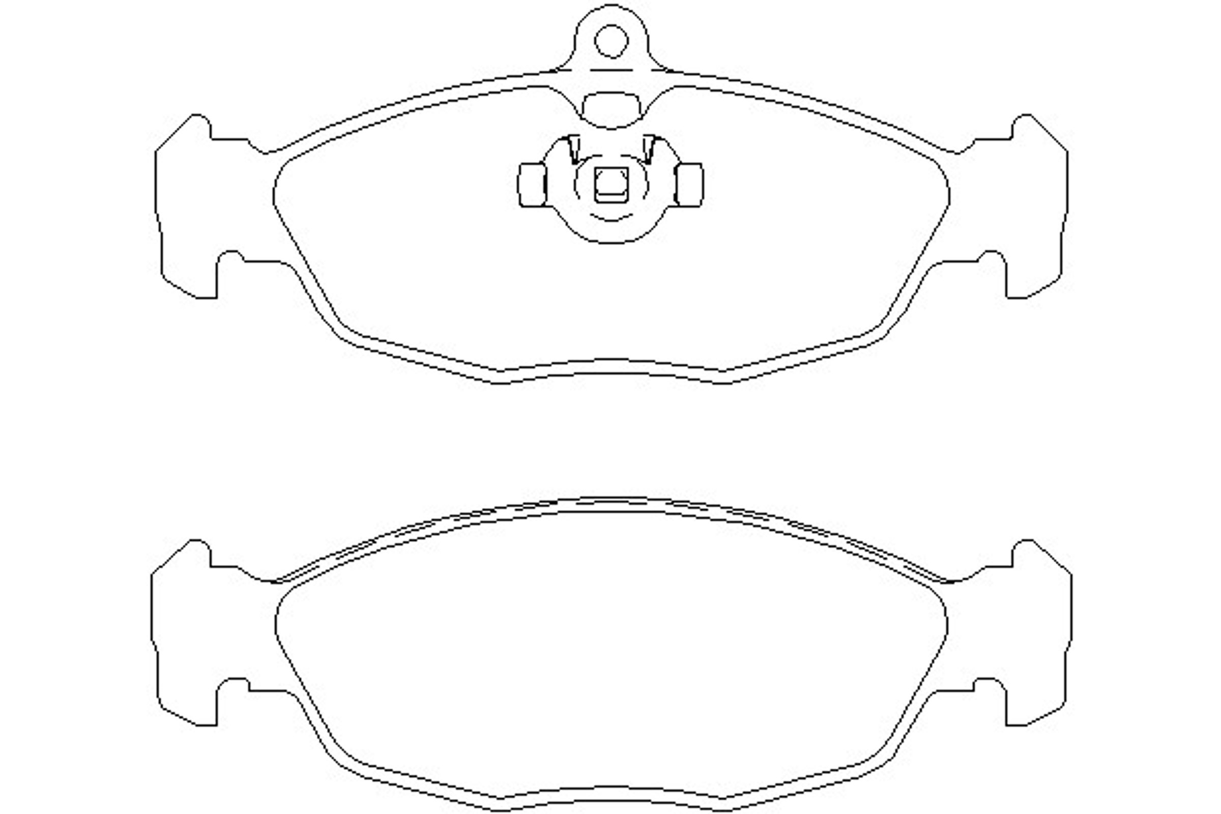 MDB2243 MINTEX Колодки тормозные дисковые