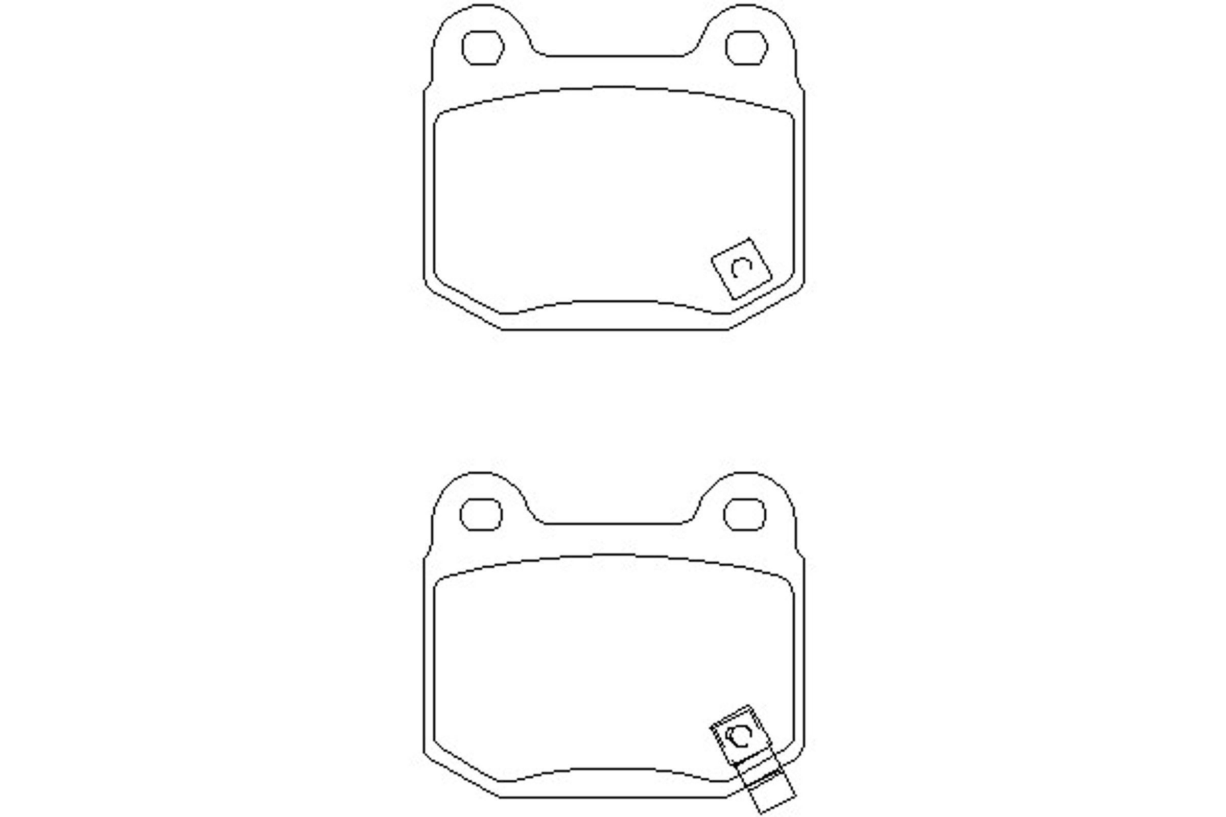 Колодки тормозные дисковые MINTEX MDB2342
