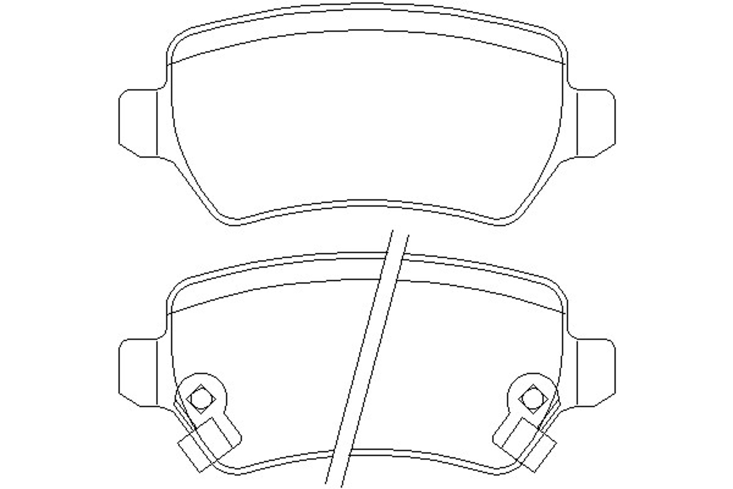 MDB2357 MINTEX Колодки тормозные дисковые