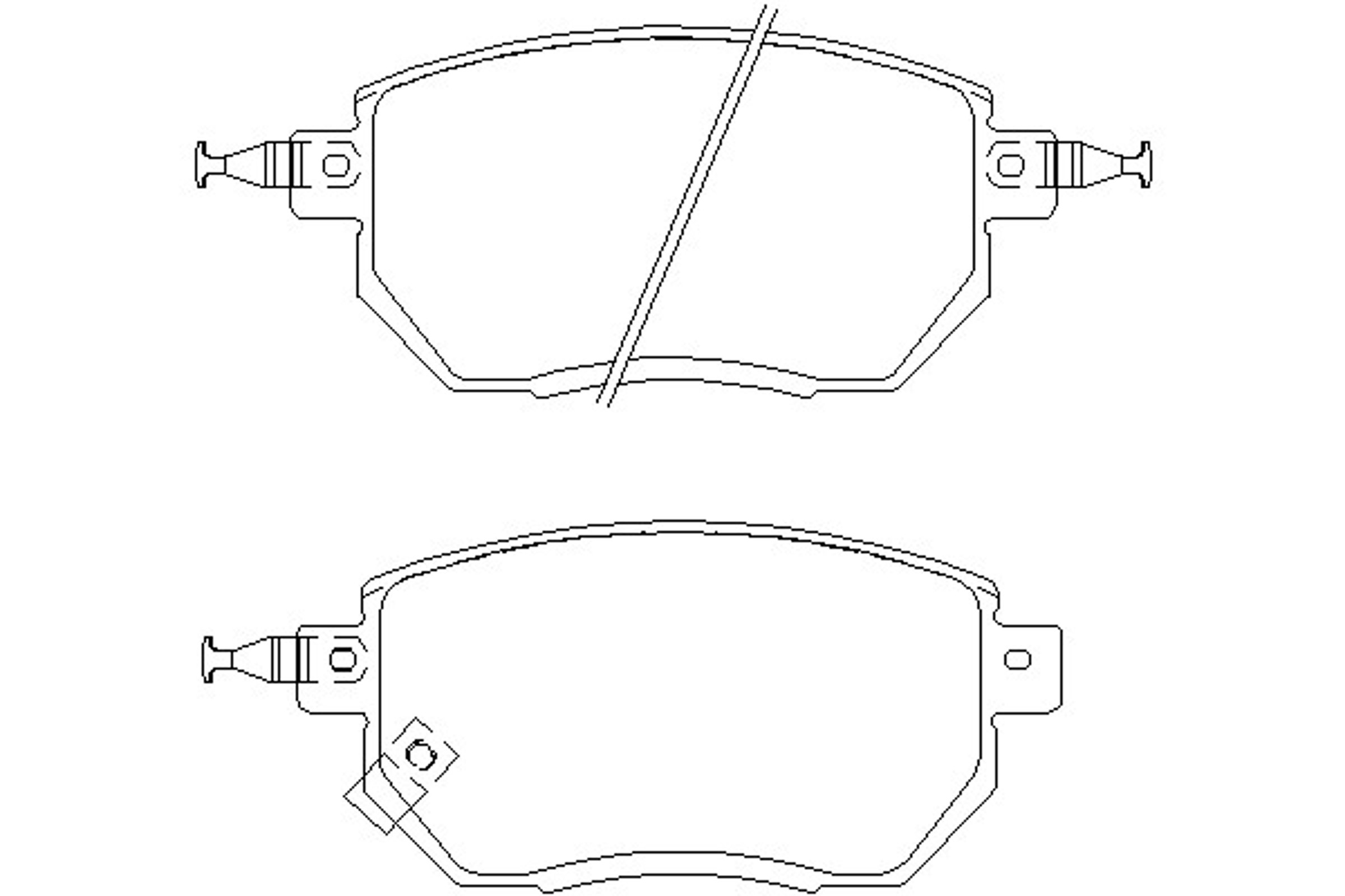 MDB2387 MINTEX Колодки тормозные дисковые