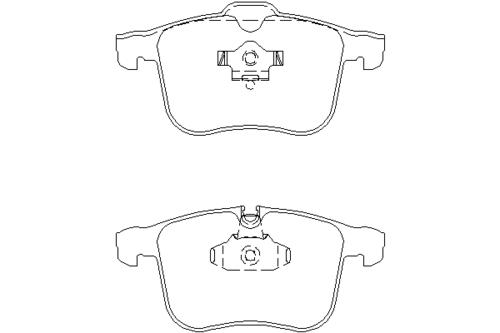 Колодки тормозные MINTEX MDB2547