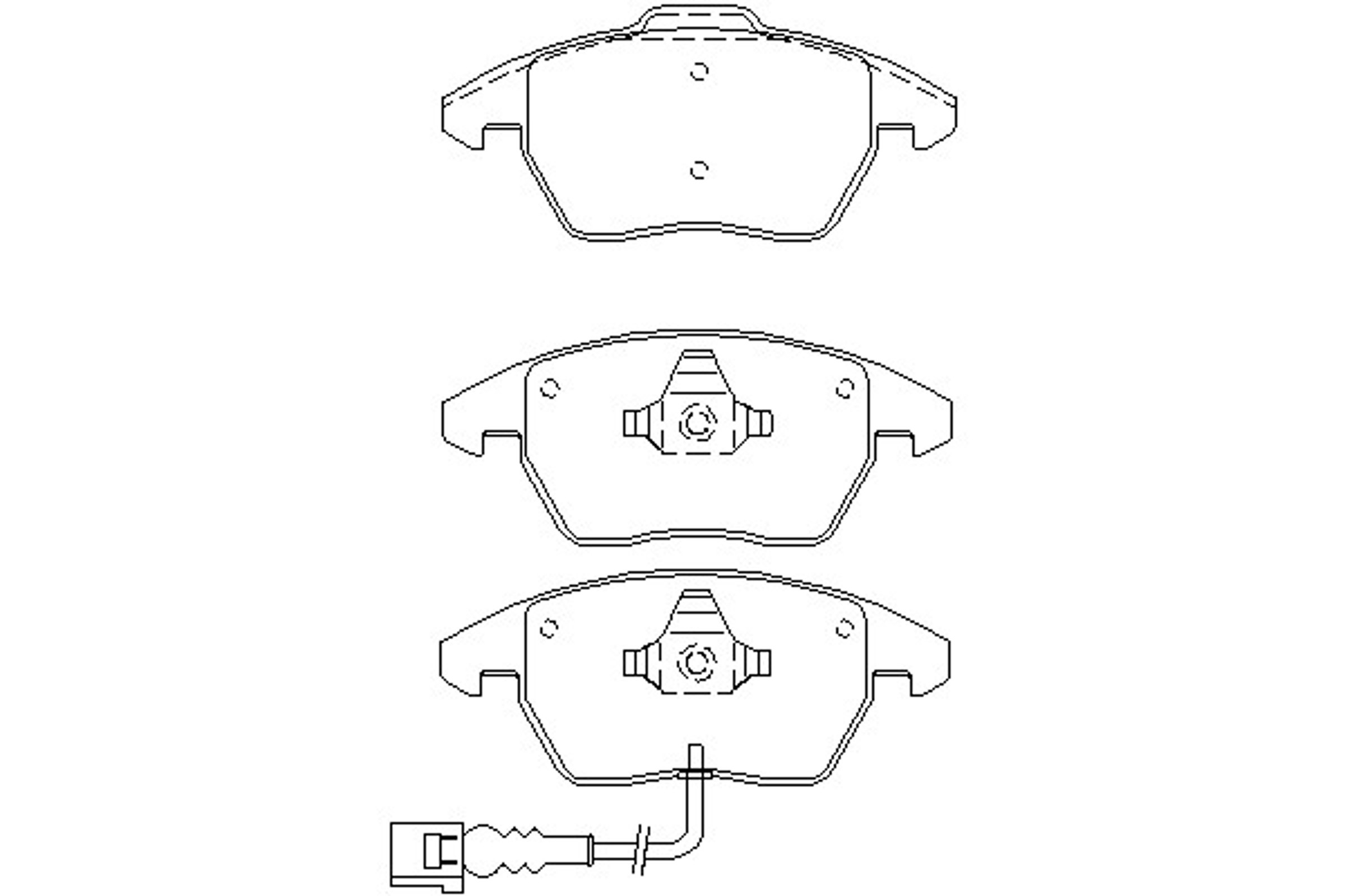 Колодки тормозные дисковые MINTEX MDB2604