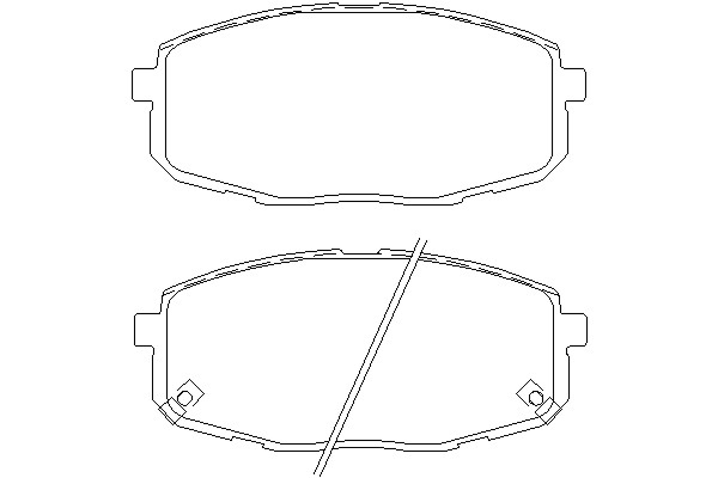 Колодки тормозные дисковые MINTEX MDB2608
