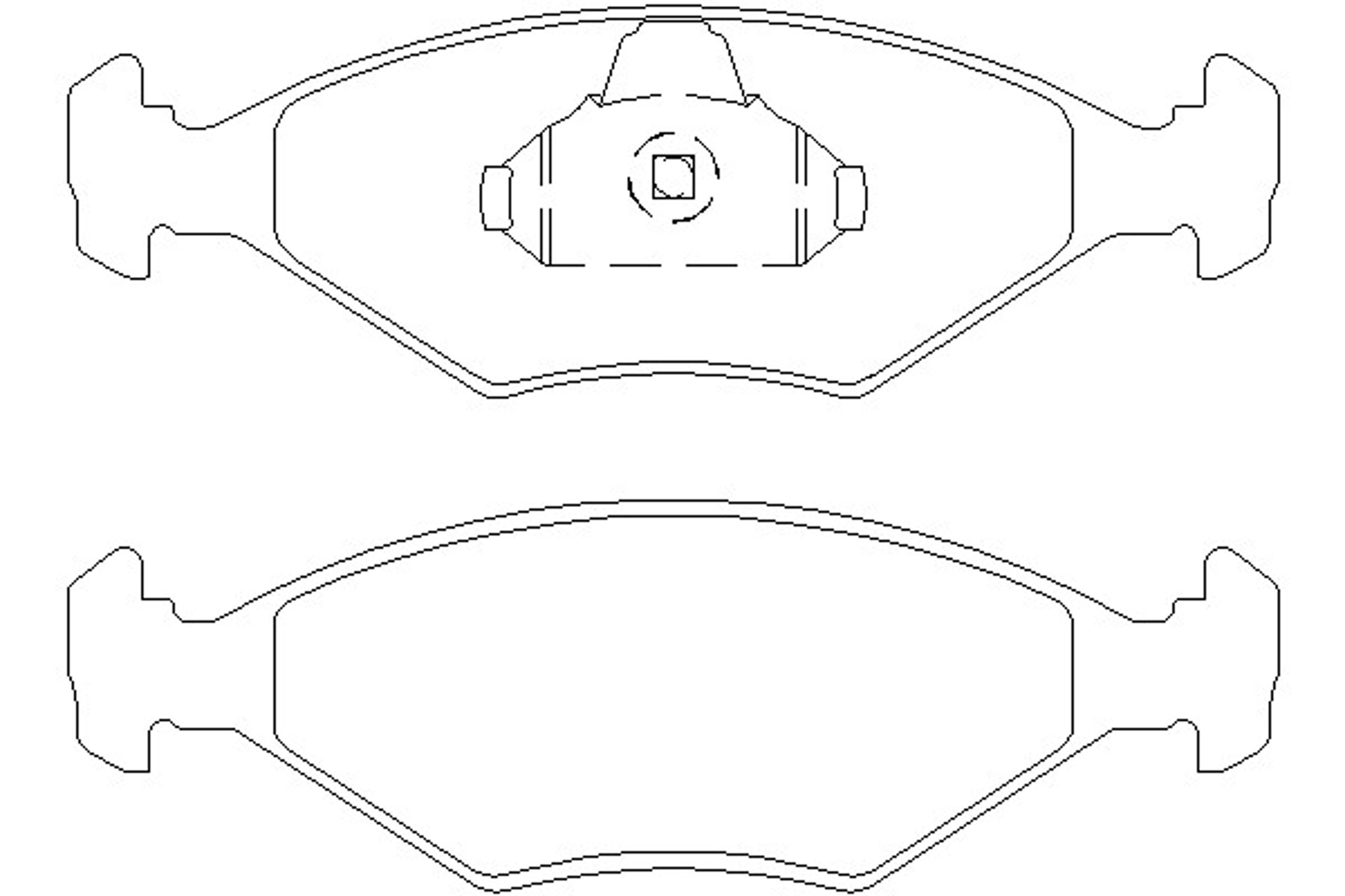 Колодки тормозные дисковые MINTEX MDB2615