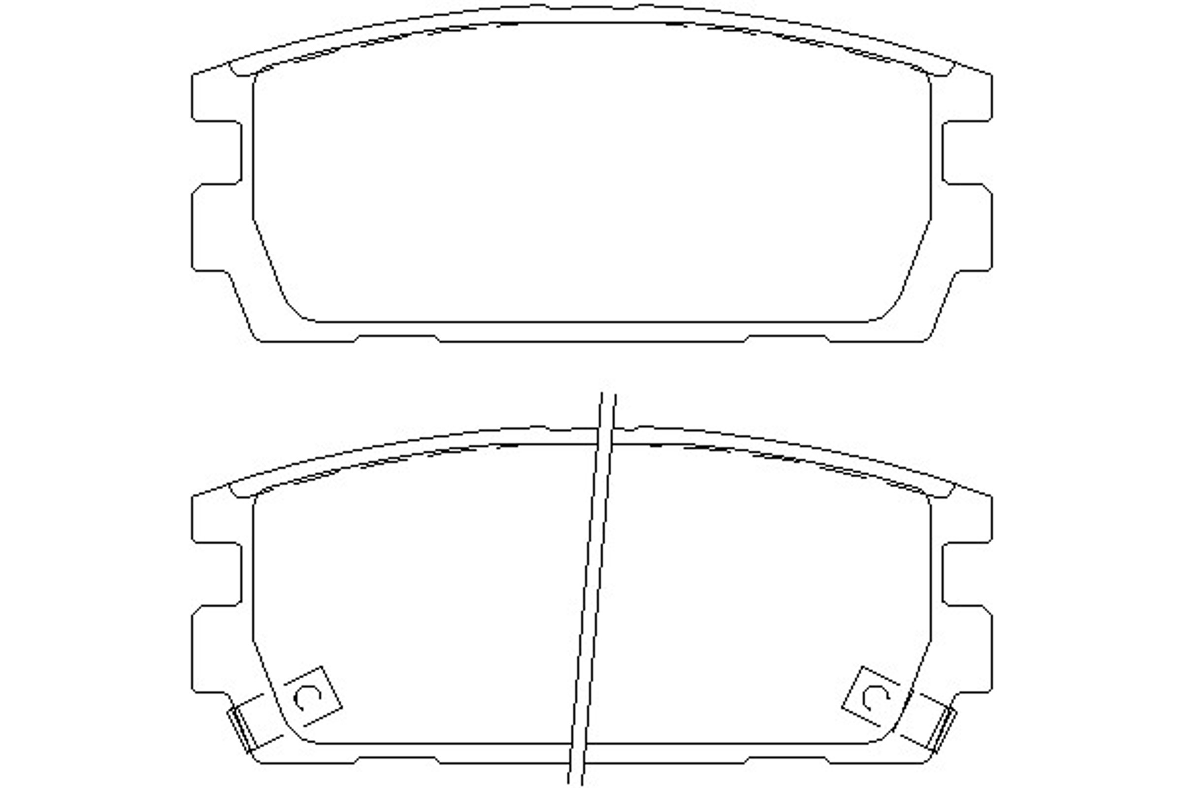 Колодки тормозные дисковые MINTEX MDB2665