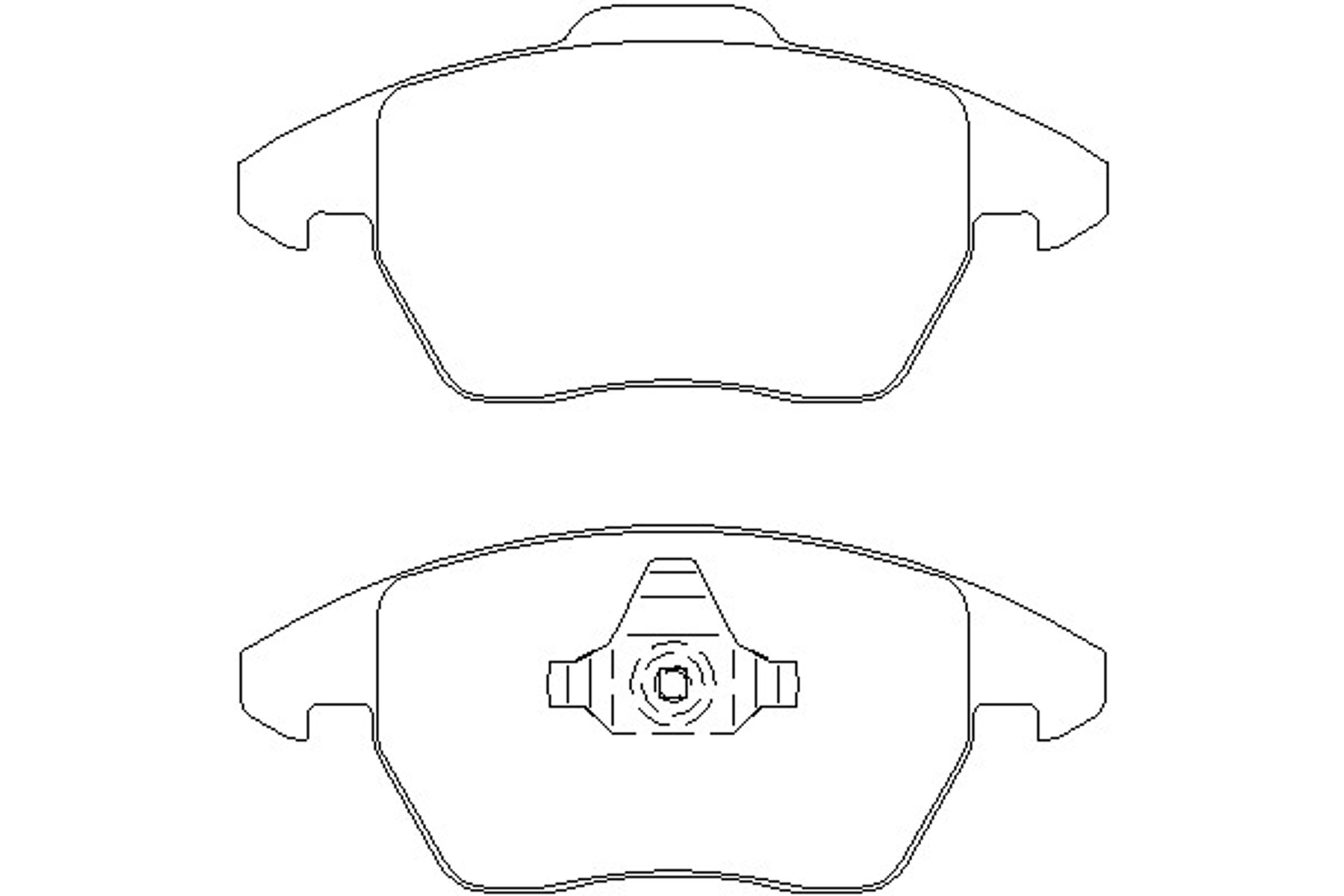 MDB2672 MINTEX Колодки тормозные дисковые