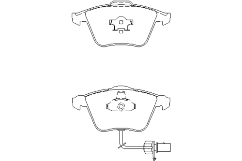 колодки дисковые передние MINTEX MDB2694