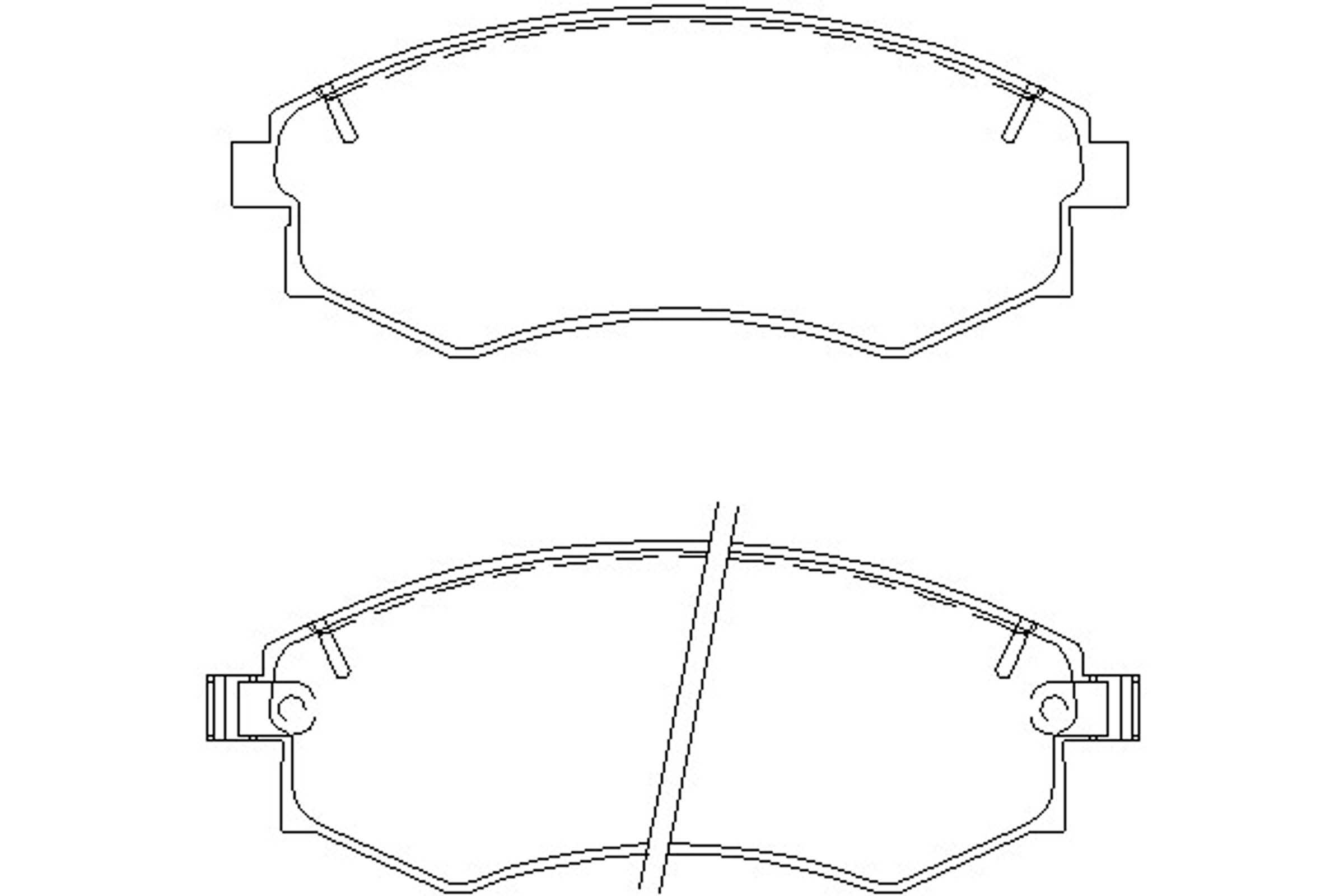Колодки тормозные дисковые MINTEX MDB2744