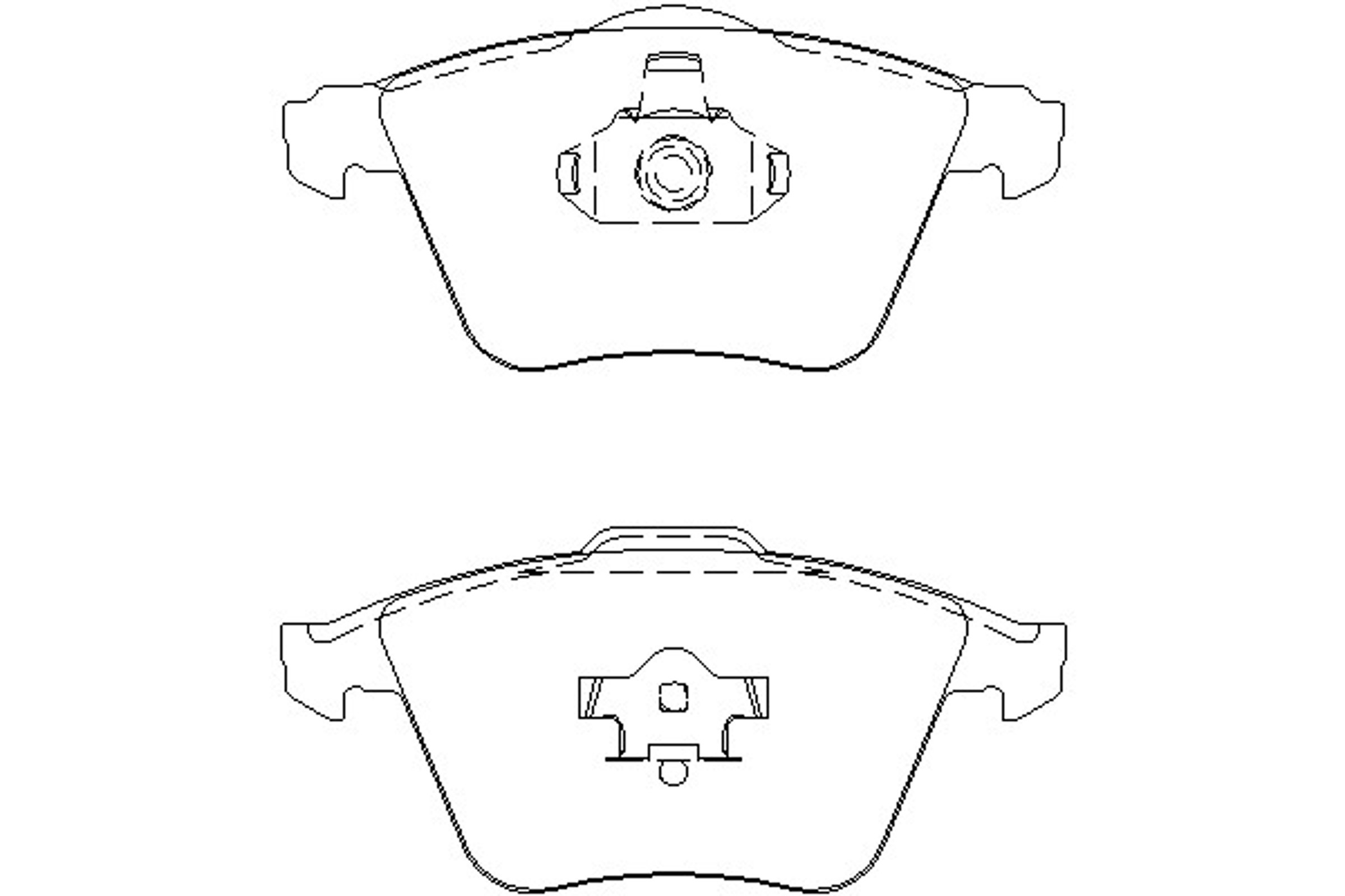 Колодки тормозные дисковые MINTEX MDB2749