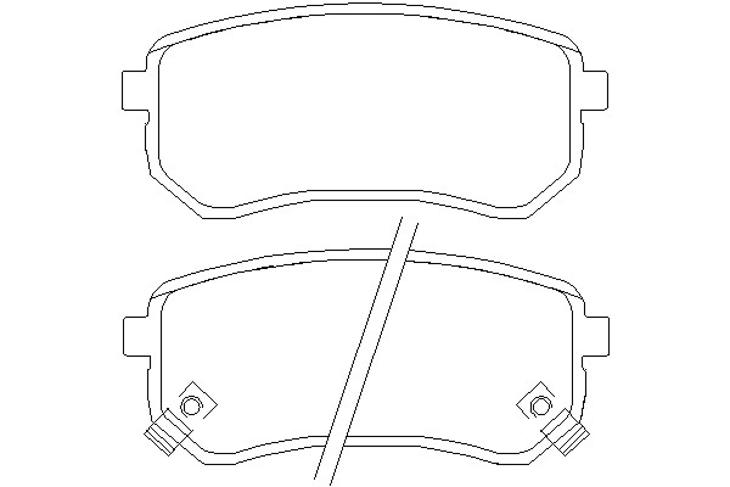 Колодки тормозные дисковые MINTEX MDB2799