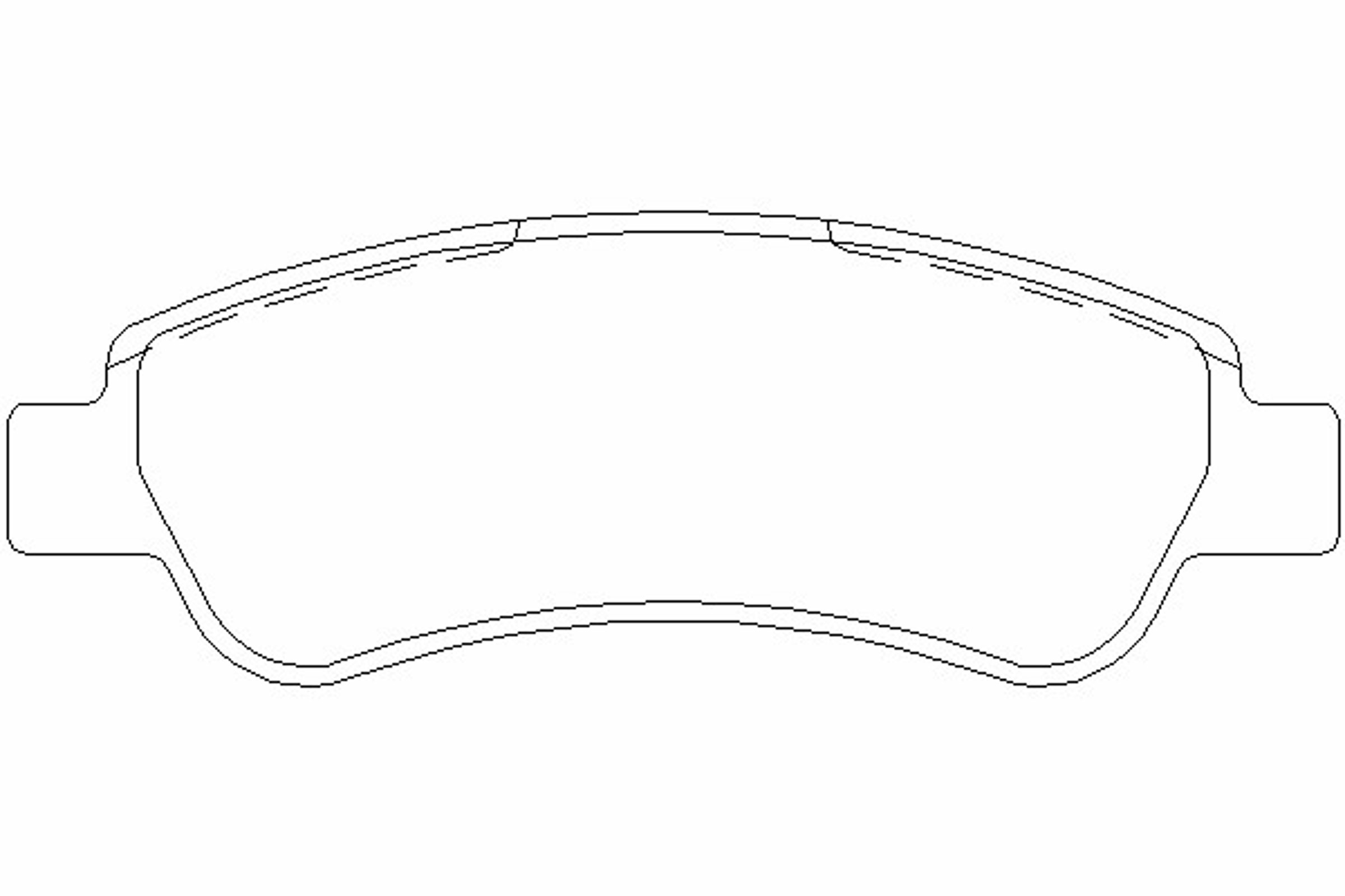 MDB2850 MINTEX Колодки тормозные дисковые