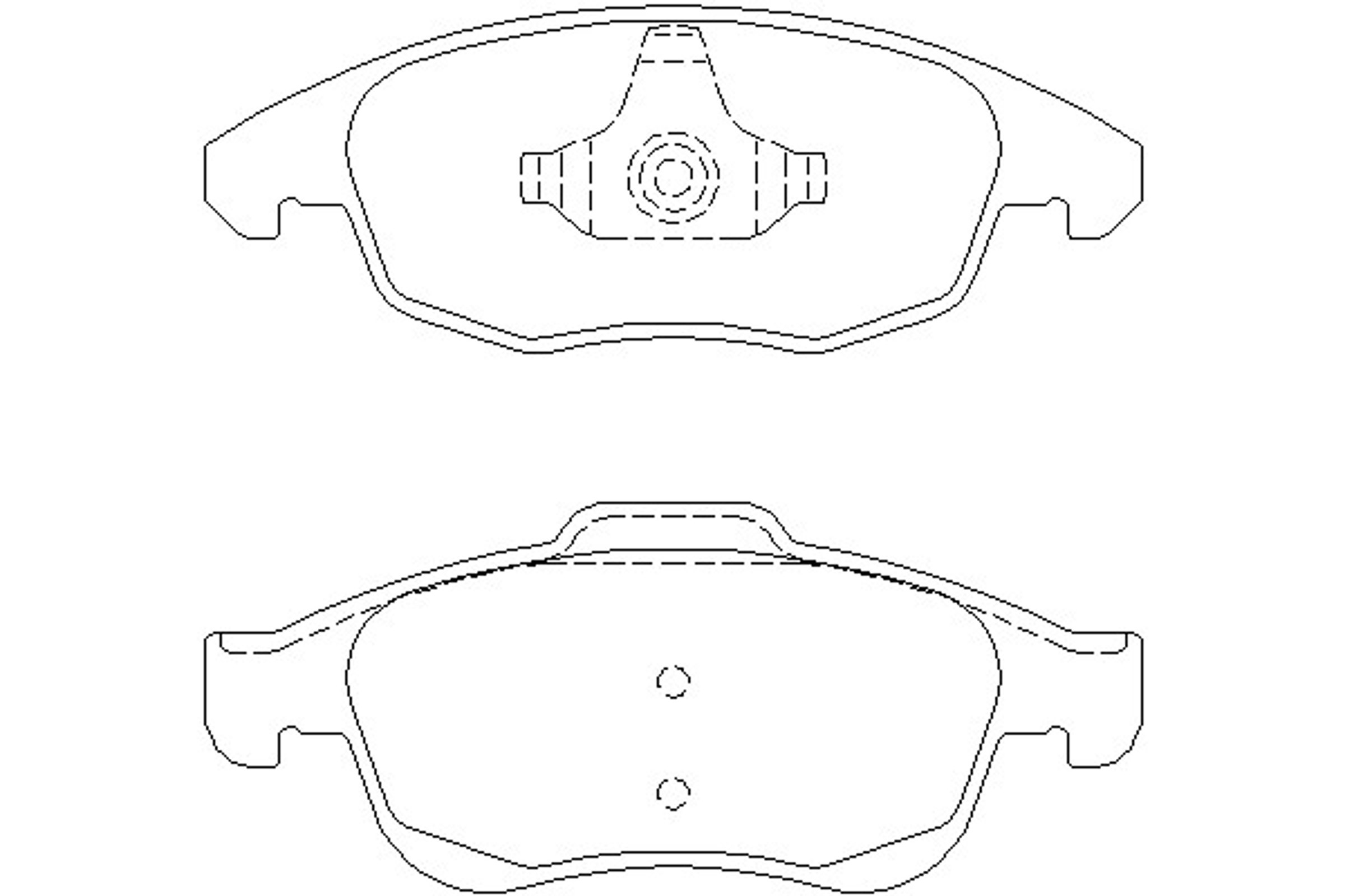 Комплект тормозных колодок дисковый тормоз MINTEX MDB2890