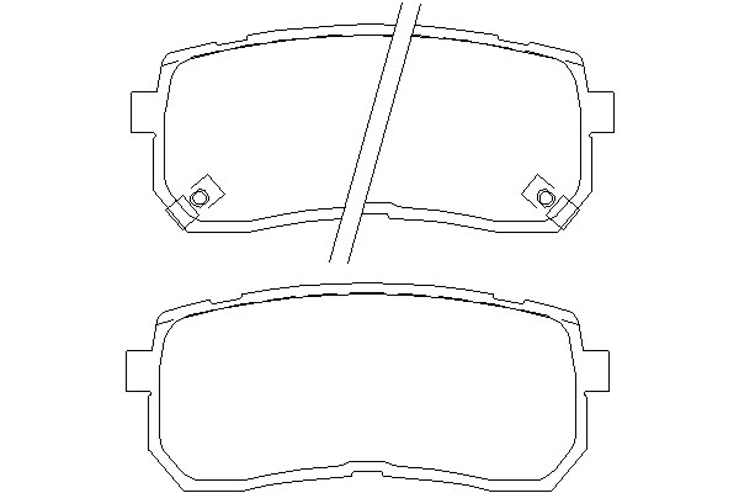 MDB2922 MINTEX Колодки тормозные дисковые