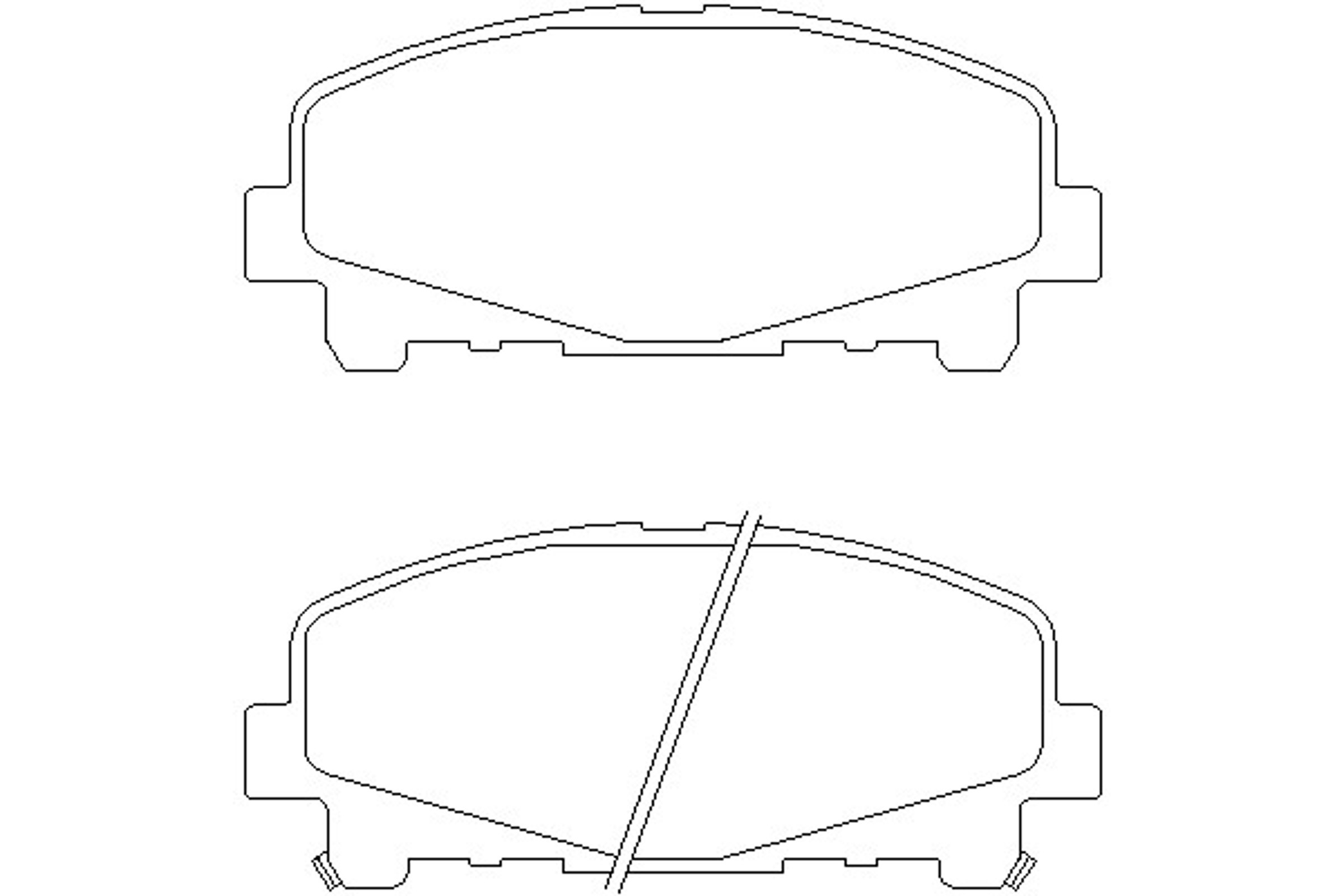 Колодки тормозные дисковые MINTEX MDB2954