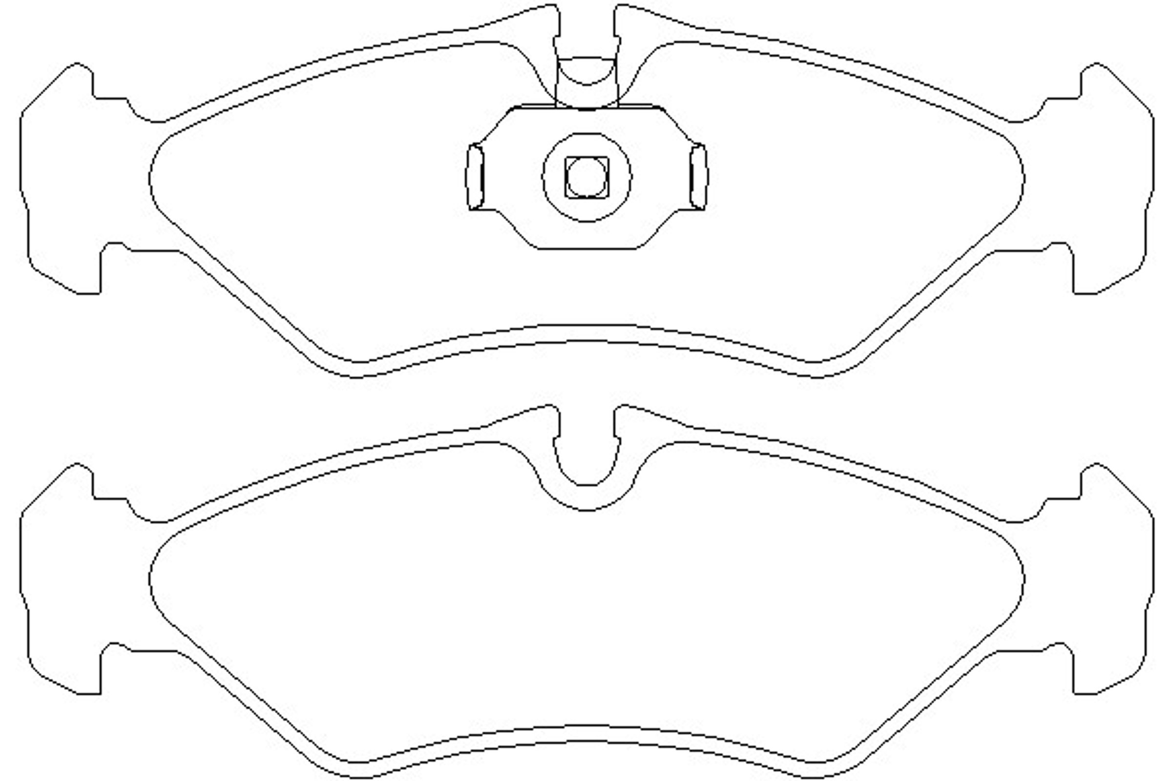 MDB3016 MINTEX Колодки тормозные дисковые