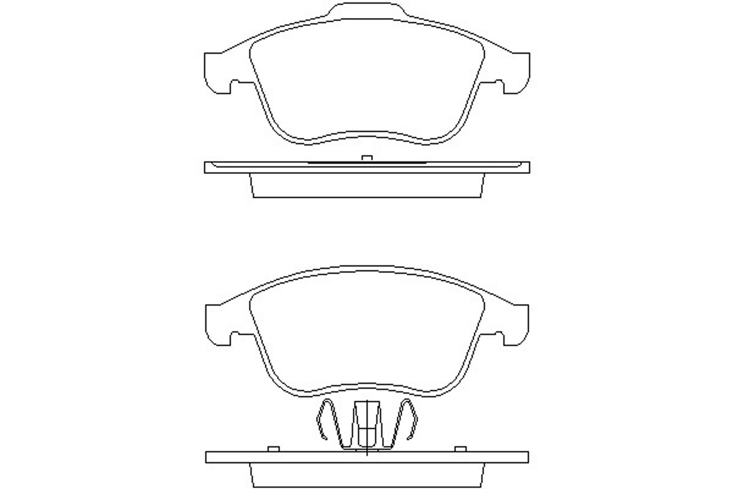Колодки тормозные дисковые MINTEX MDB3030