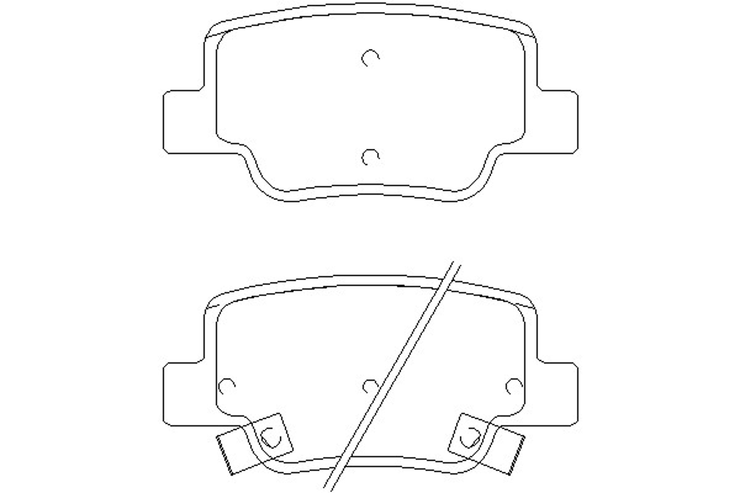 Колодки тормозные дисковые MINTEX MDB3054
