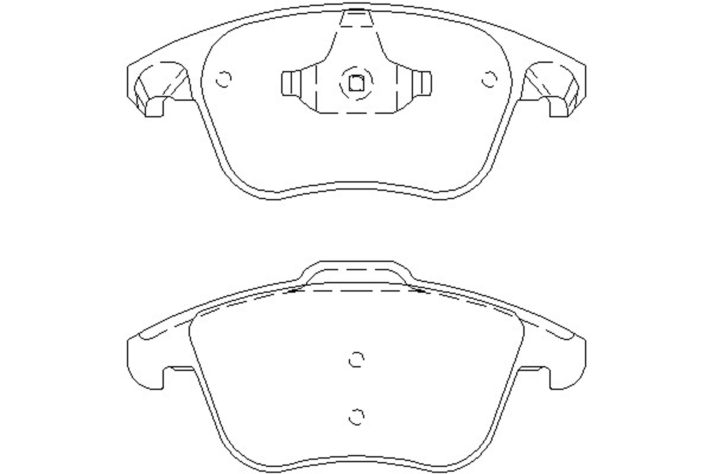 Колодки тормозные дисковые MINTEX MDB3122