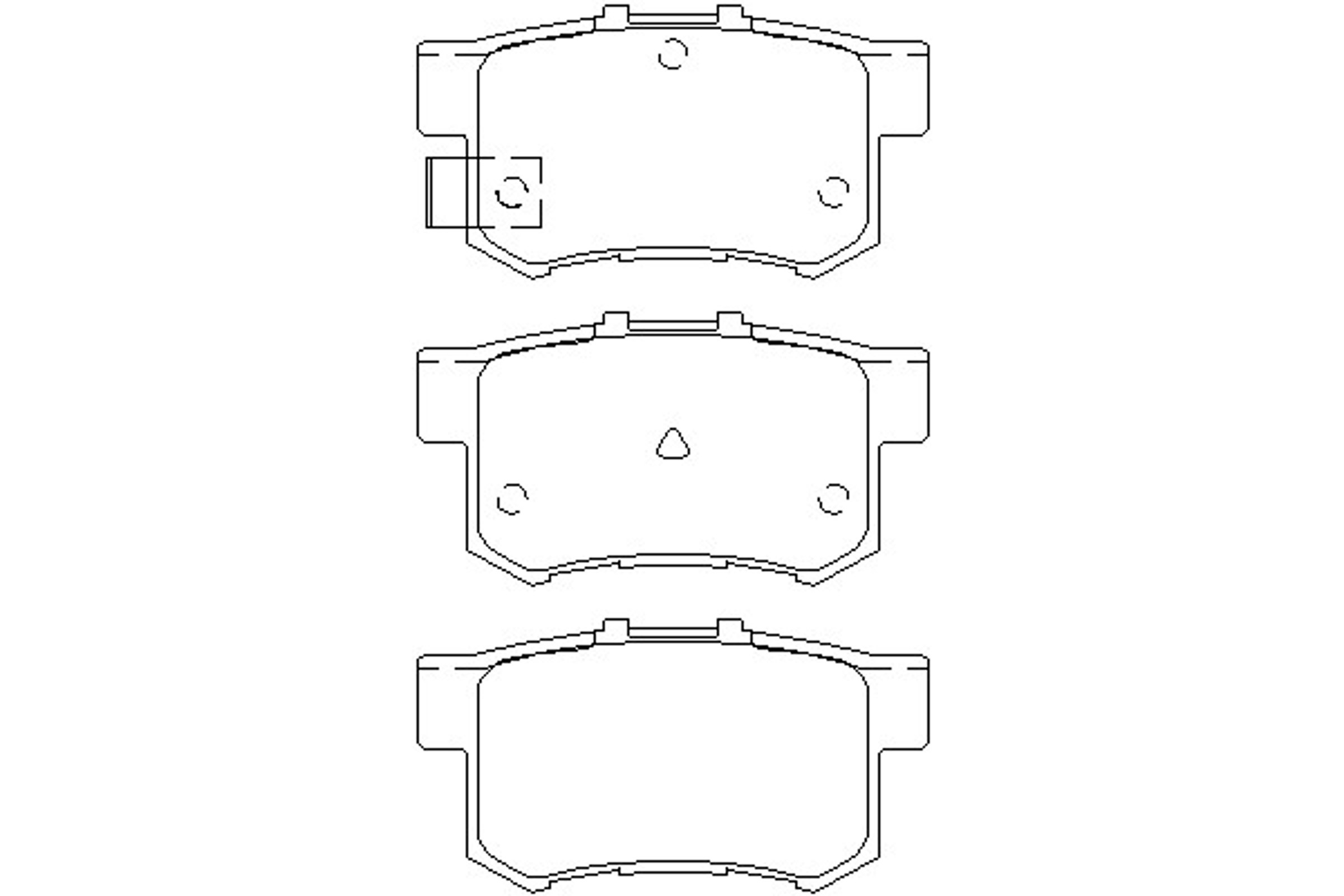 MDB3134 MINTEX Колодки тормозные дисковые