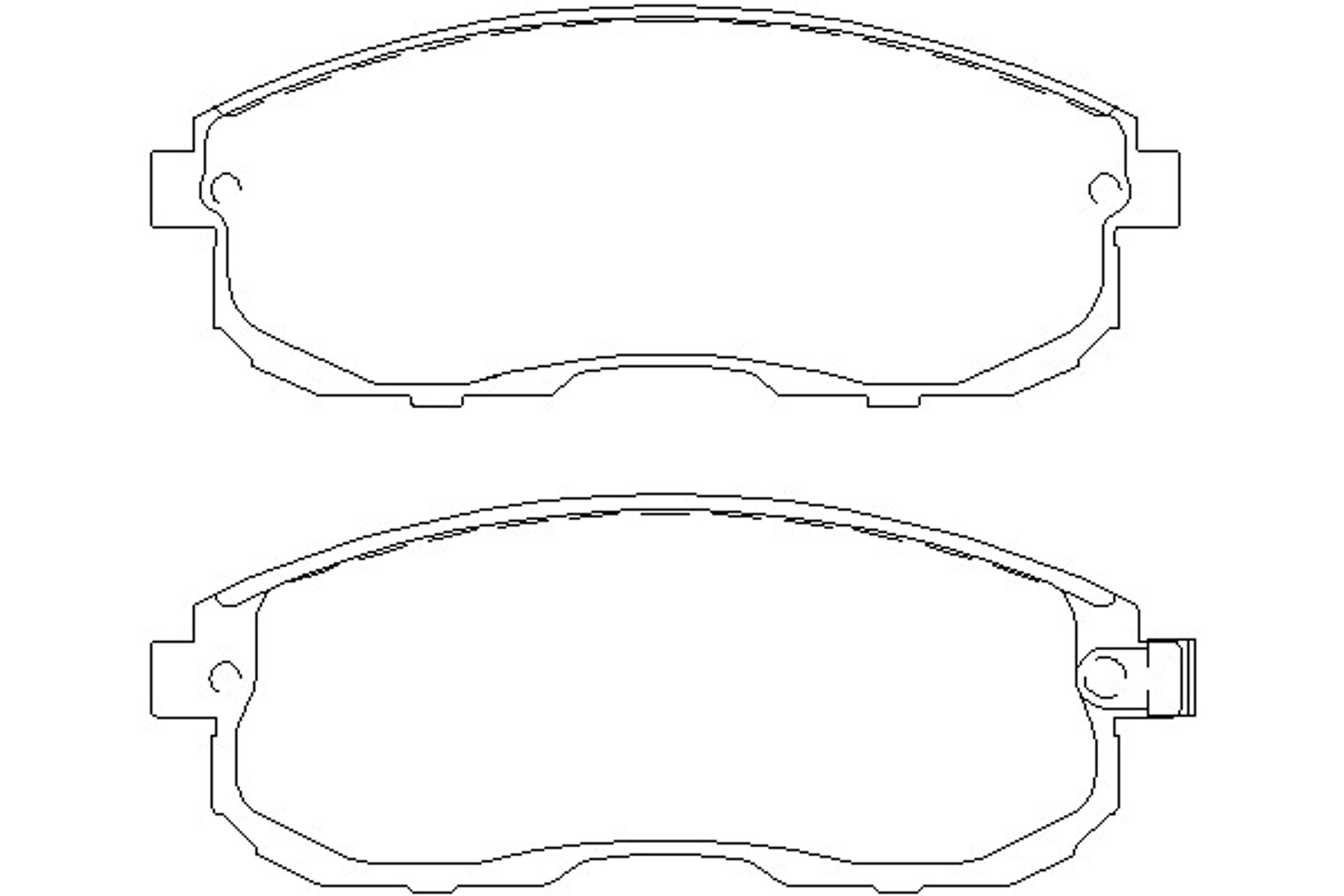 Колодки тормозные дисковые MINTEX MDB3136