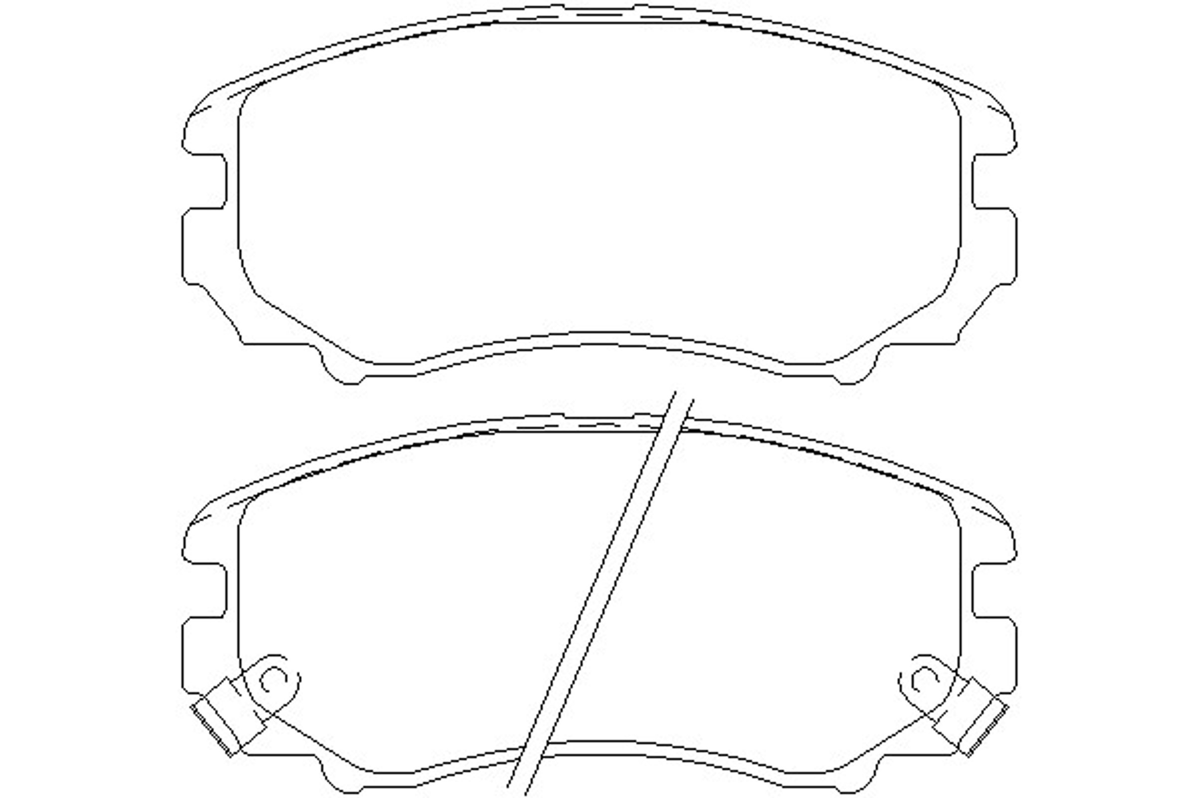 Колодки тормозные дисковые MINTEX MDB3199