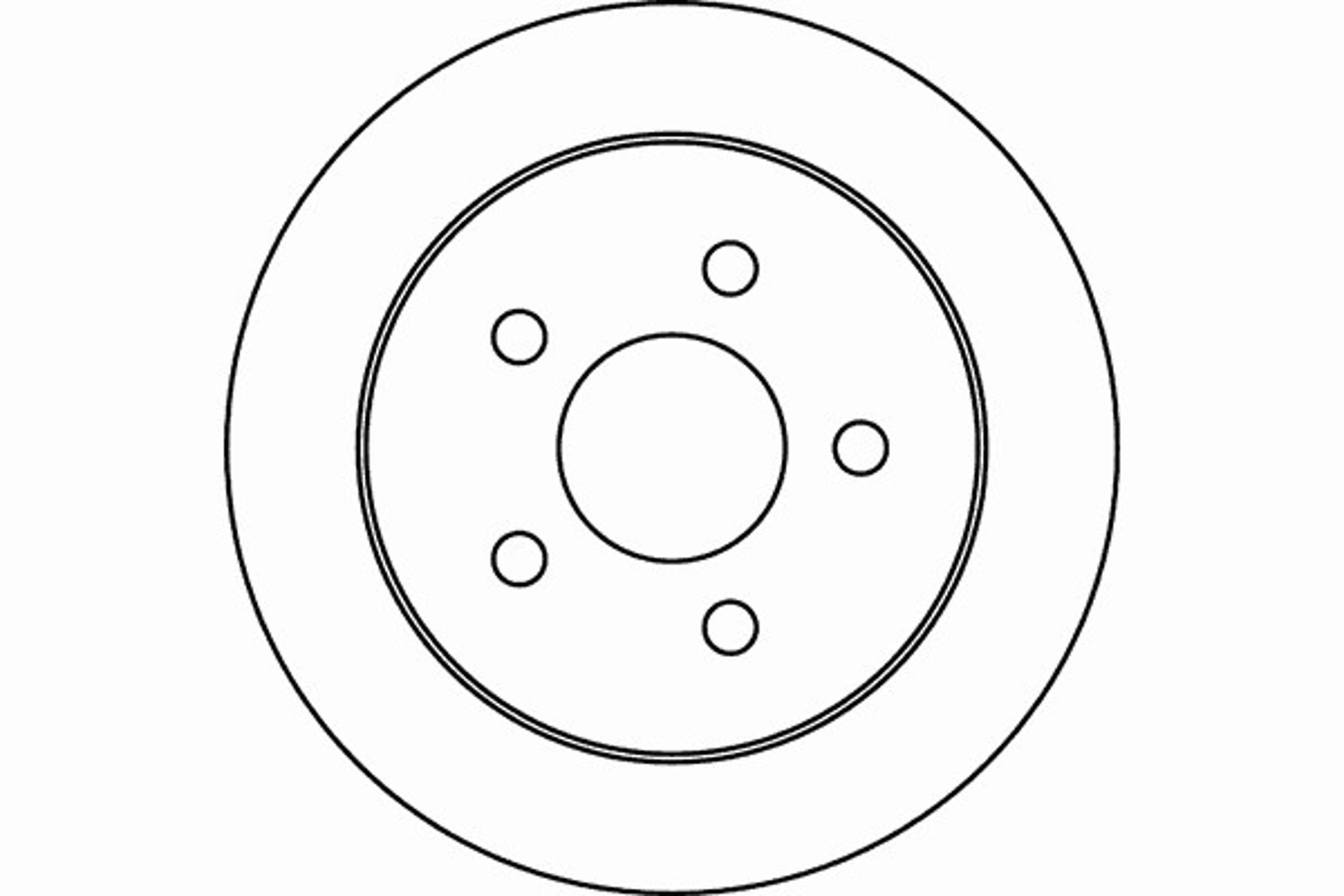 MDC1070 MINTEX Диск тормозной